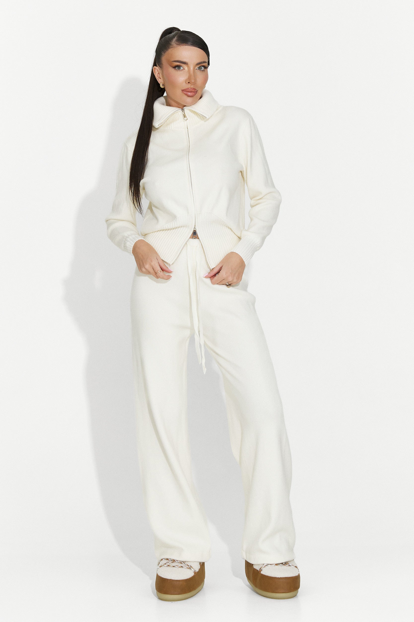 Дамски комплект ежедневен бежов Glenira Bogas