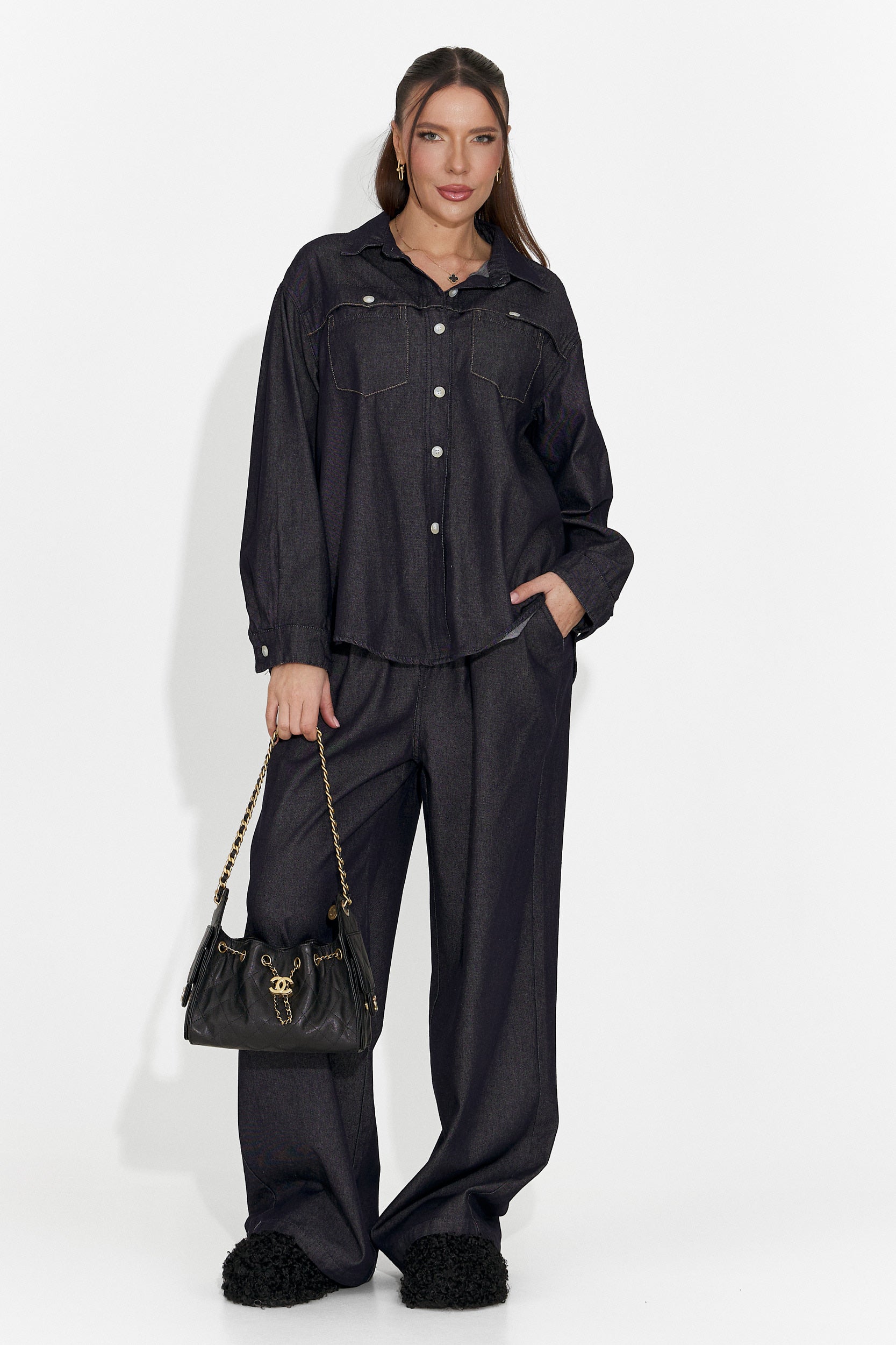 Спортен дамски костюм в тъмносиньо от Berieda Bogas