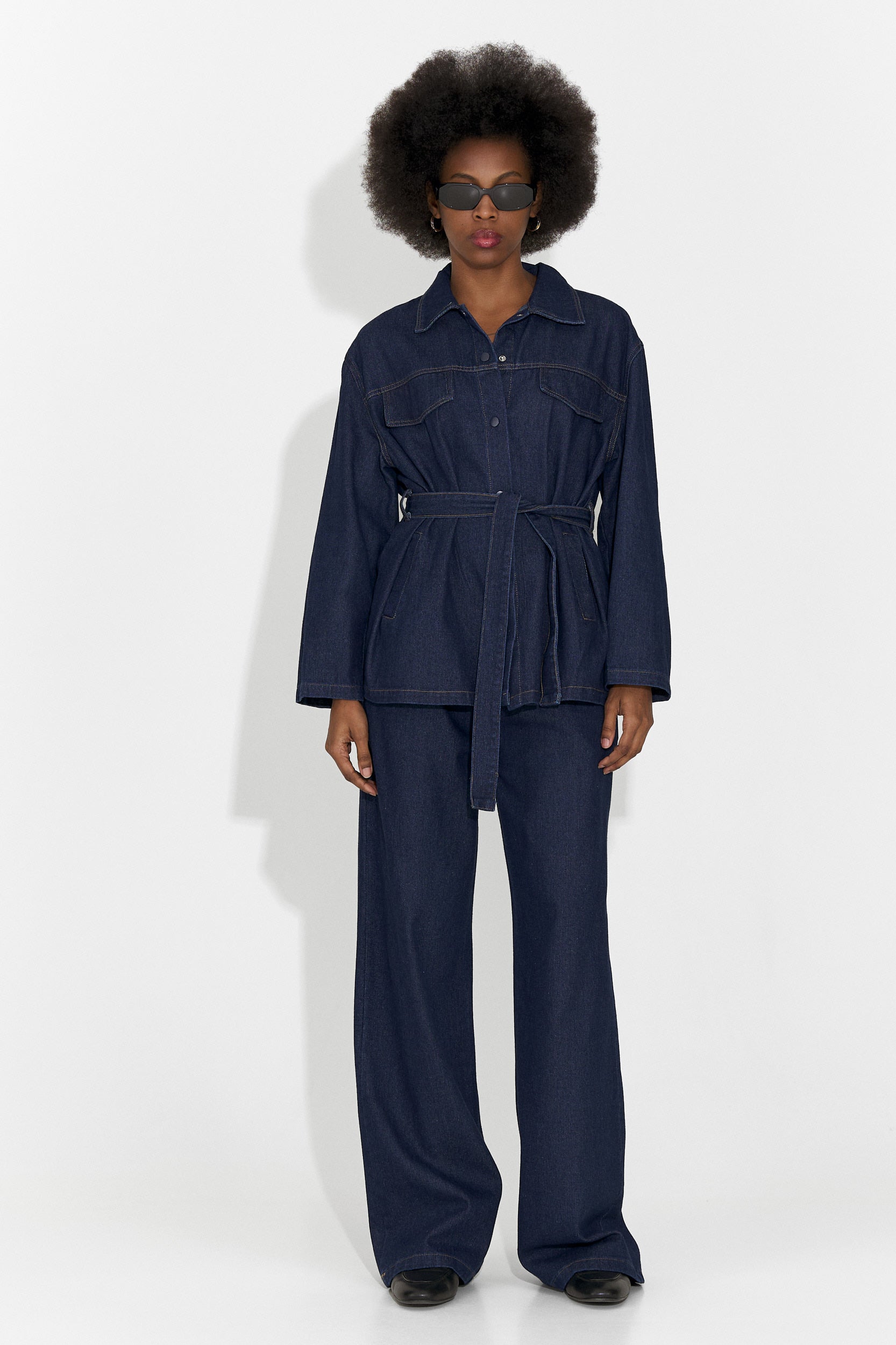 Дамски ежедневен комплект в тъмносиньо Isabele Bogas