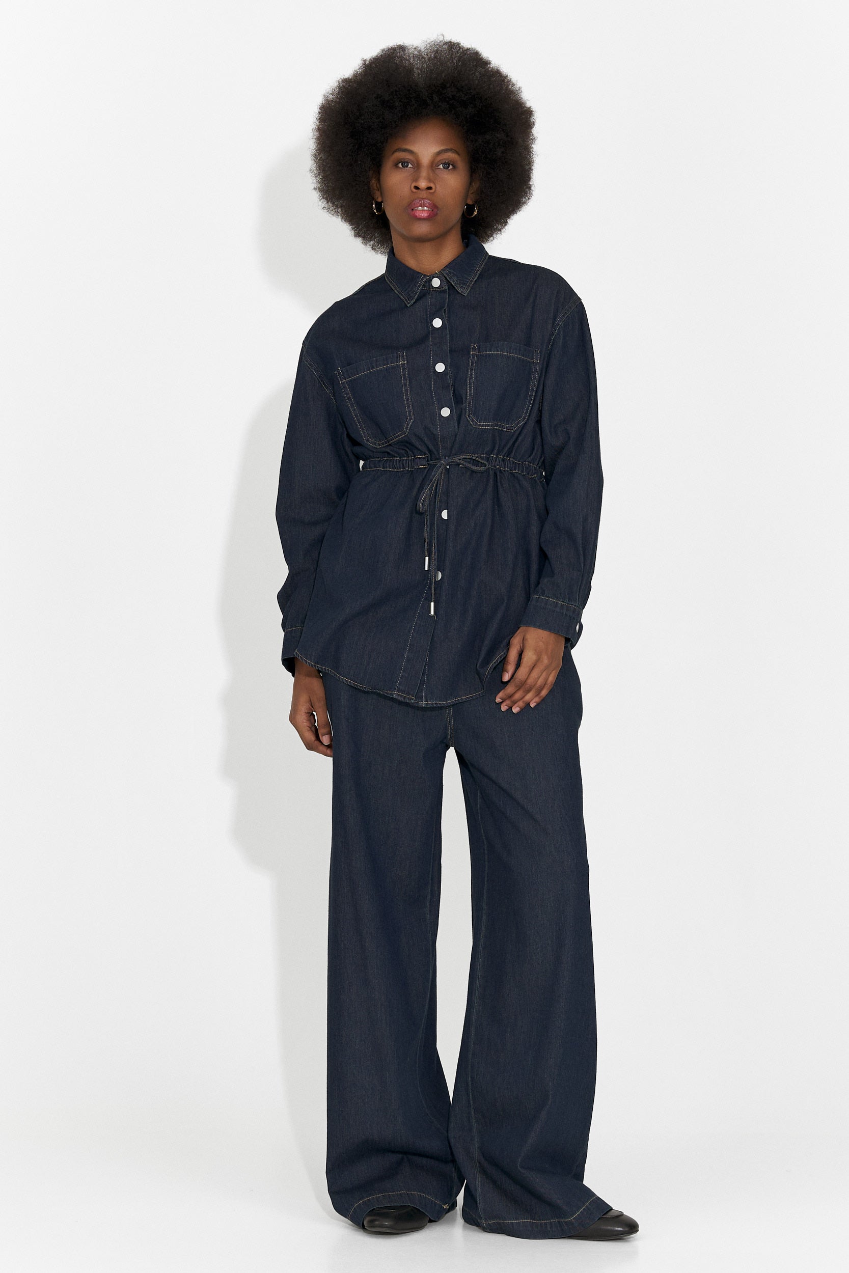 Дамски комплект за ежедневие в тъмносиньо Jesie Bogas