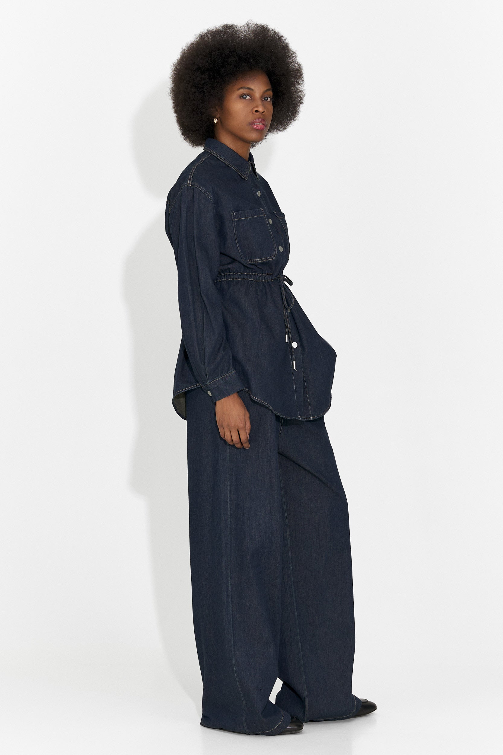 Дамски комплект за ежедневие в тъмносиньо Jesie Bogas