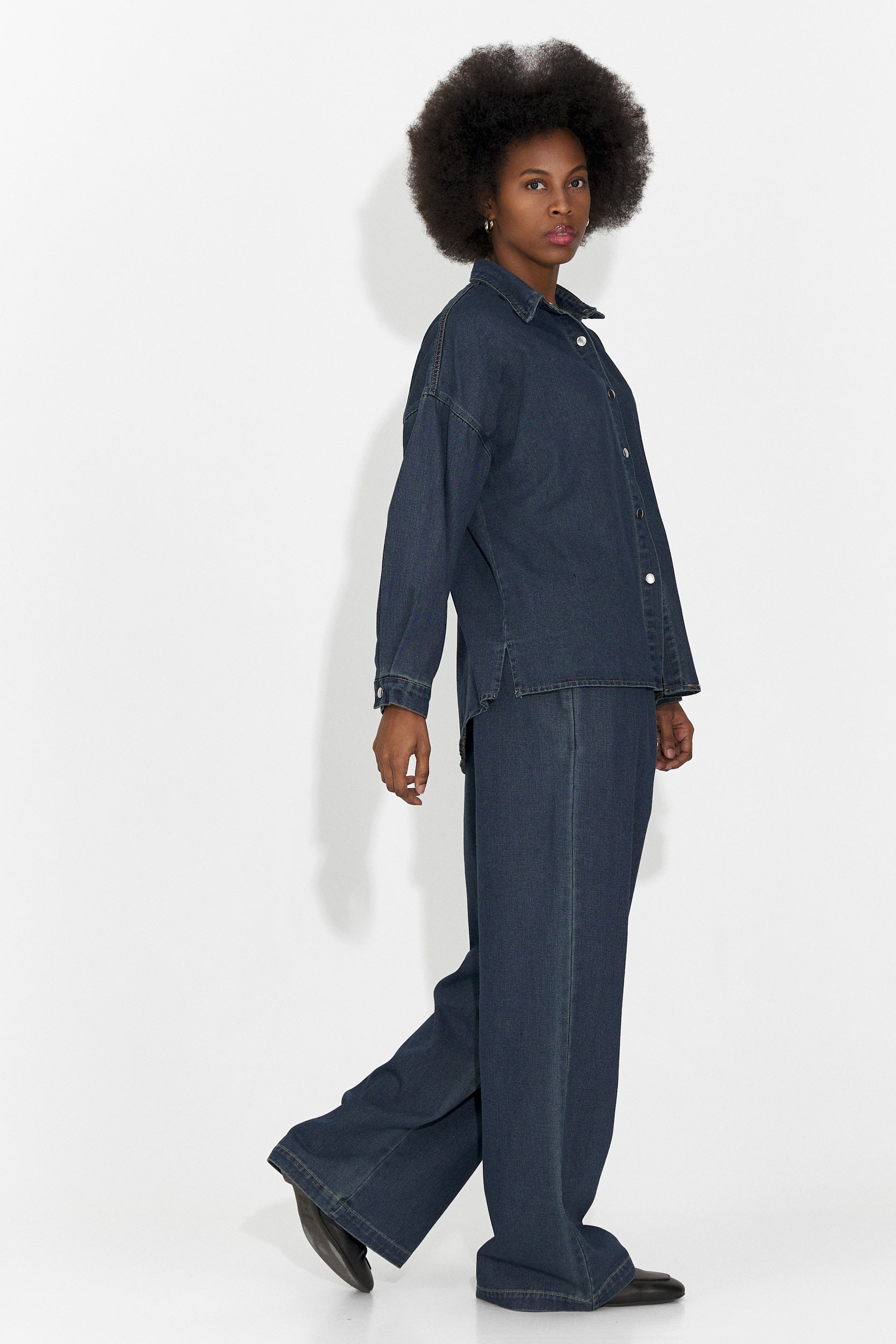 Дамски комплект за ежедневие в тъмносиньо Simena Bogas