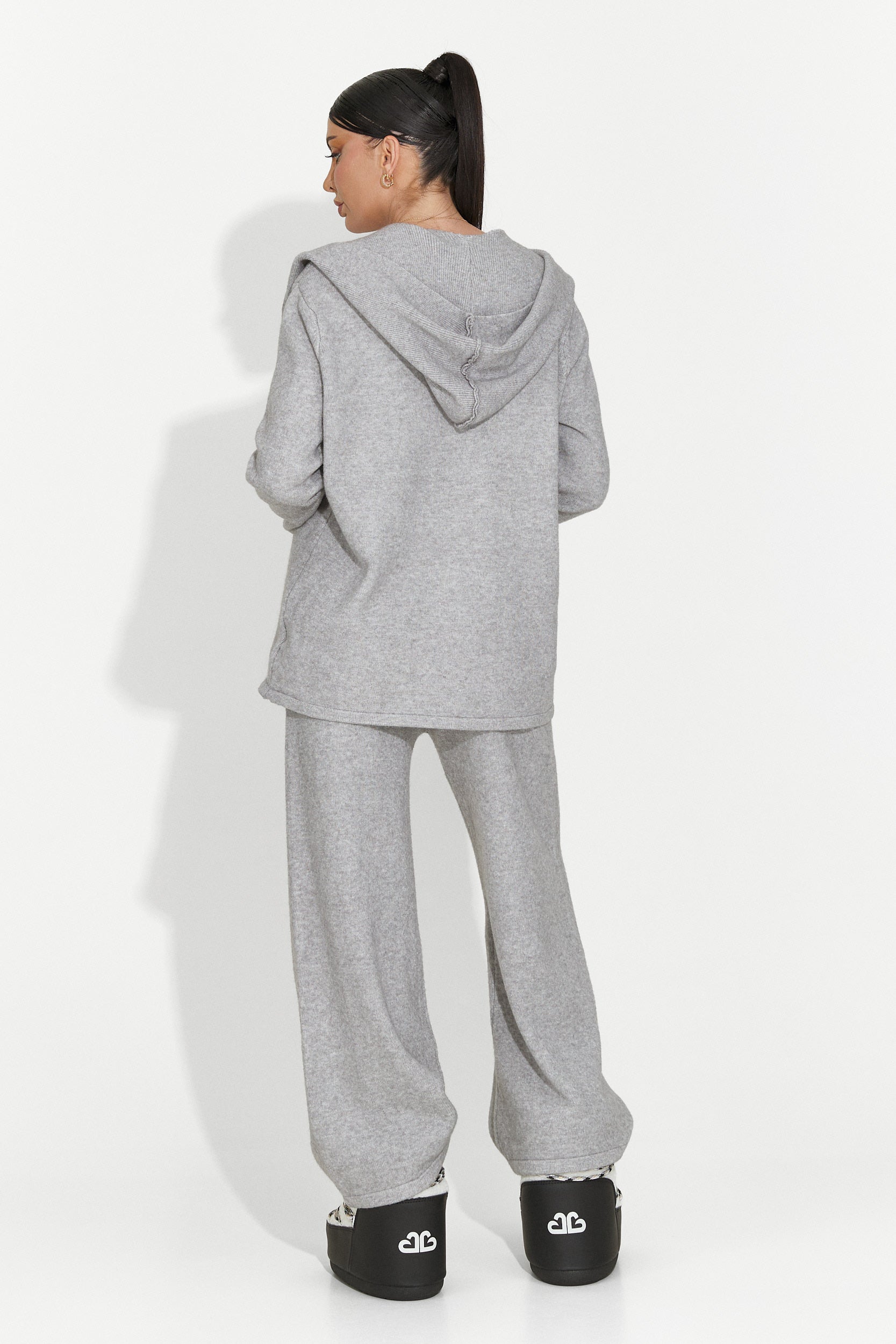 Дамски комплект ежедневен сив Vencilie Bogas