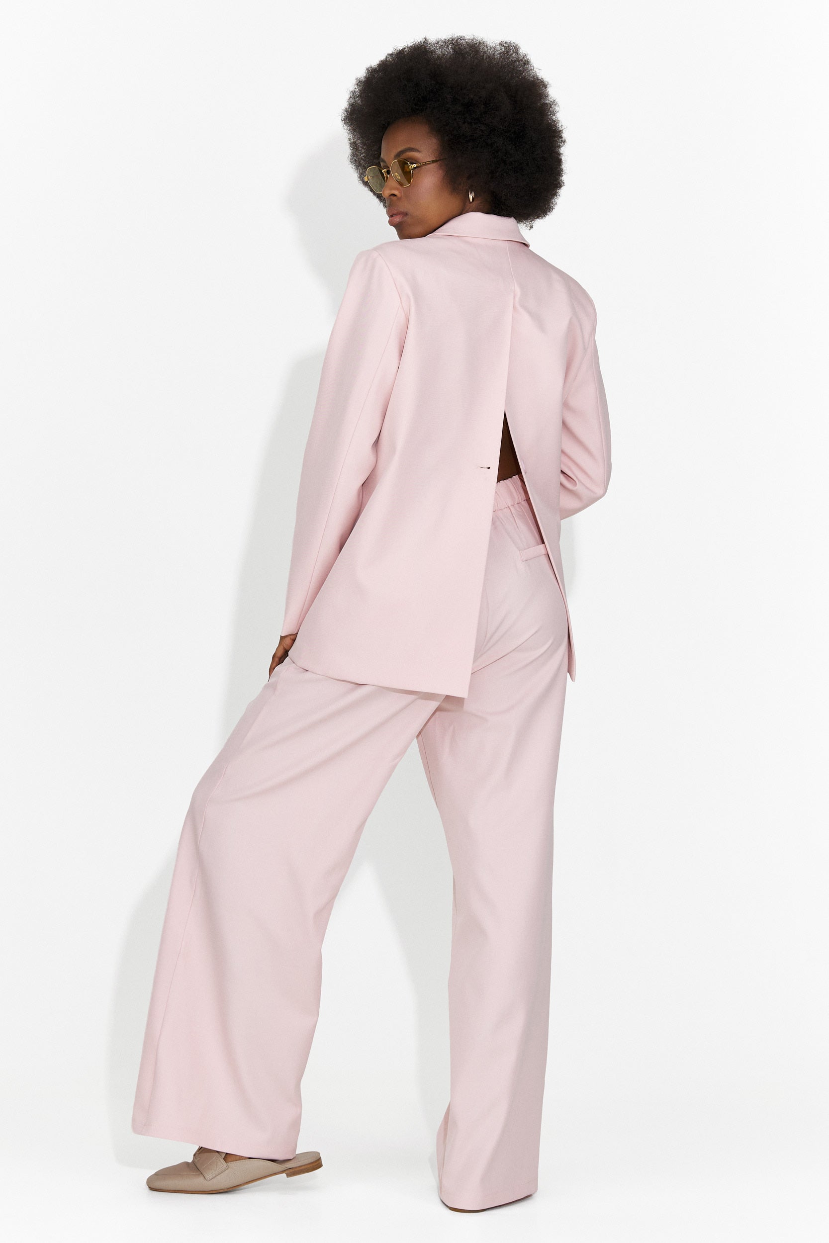 Елегантен дамски комплект в розово Timelia Bogas