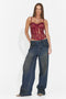 Corset elegant Burgundy Brycaora Bogas