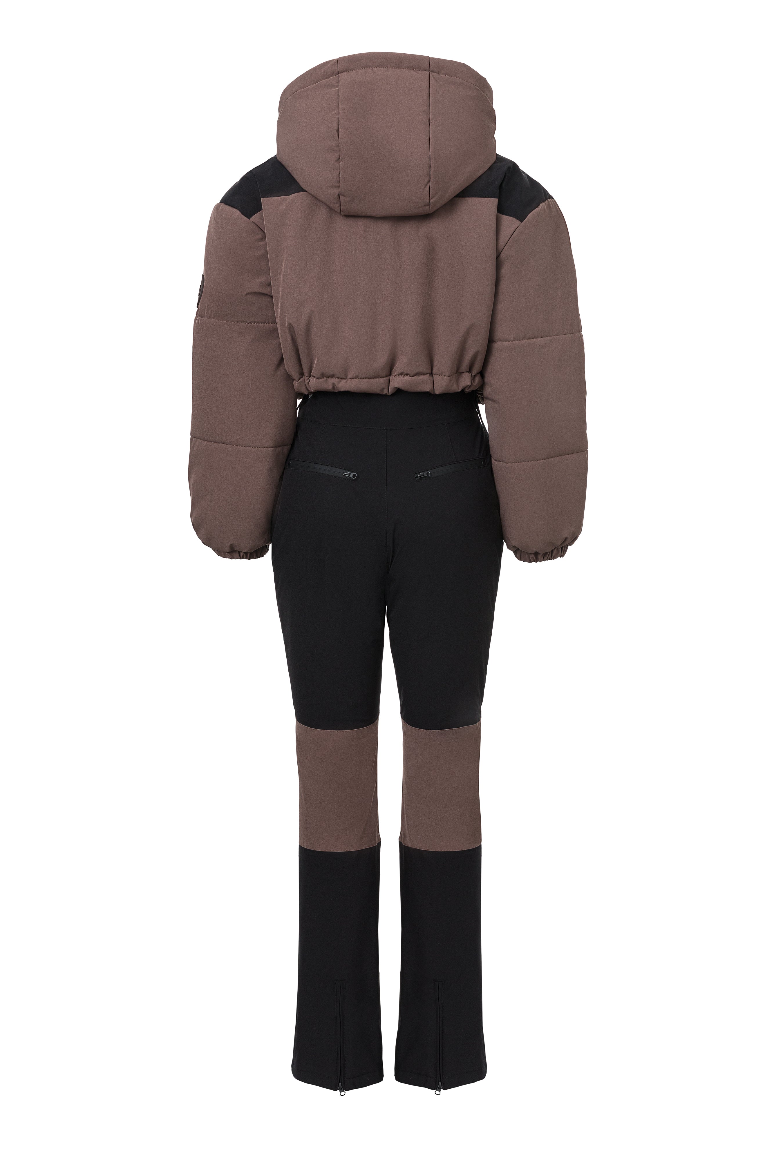 Спортен кафяв скиорски костюм Camelay Bogas