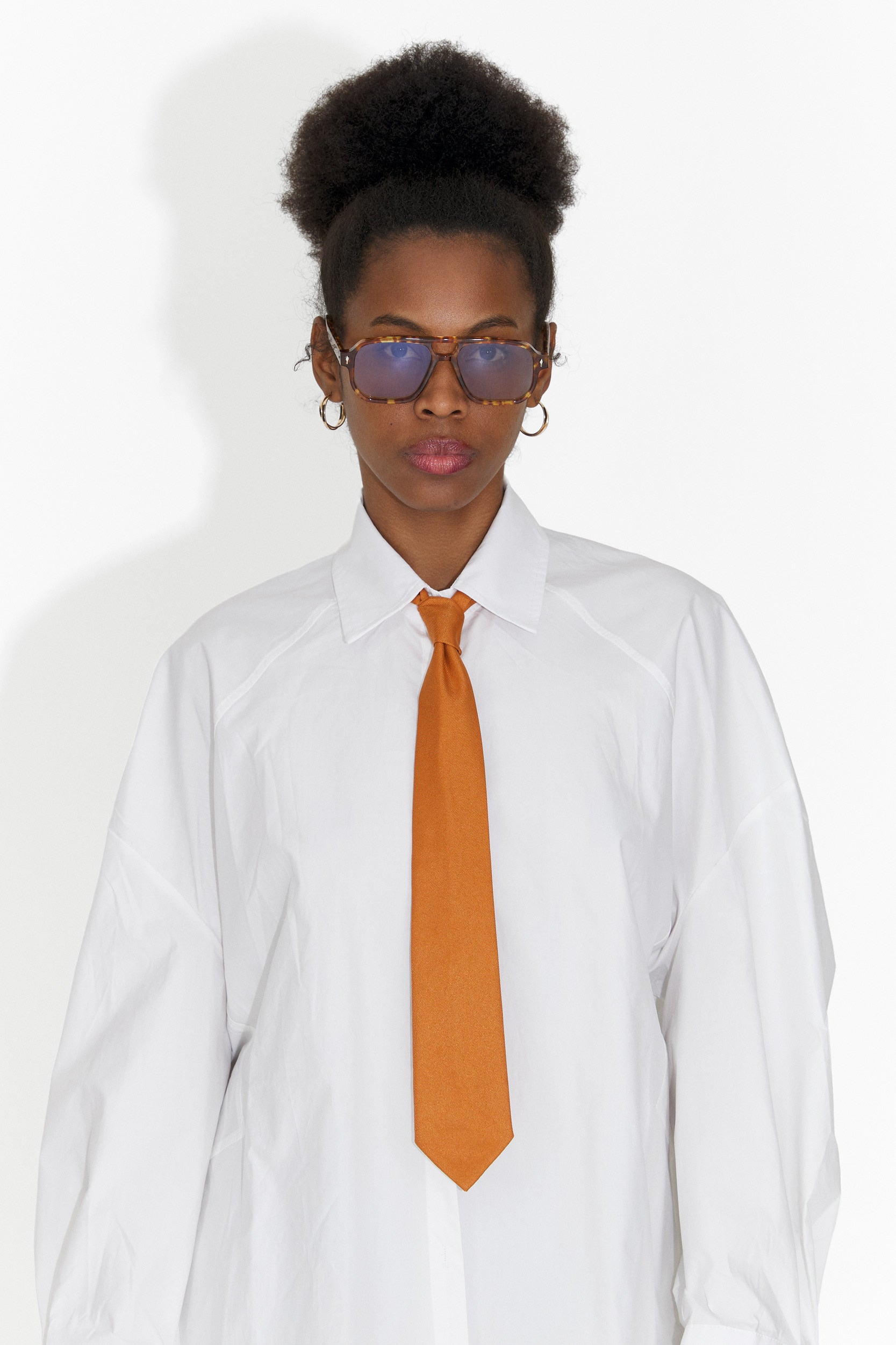 Дамска вратовръзка керемиден цвят Синдия Богас