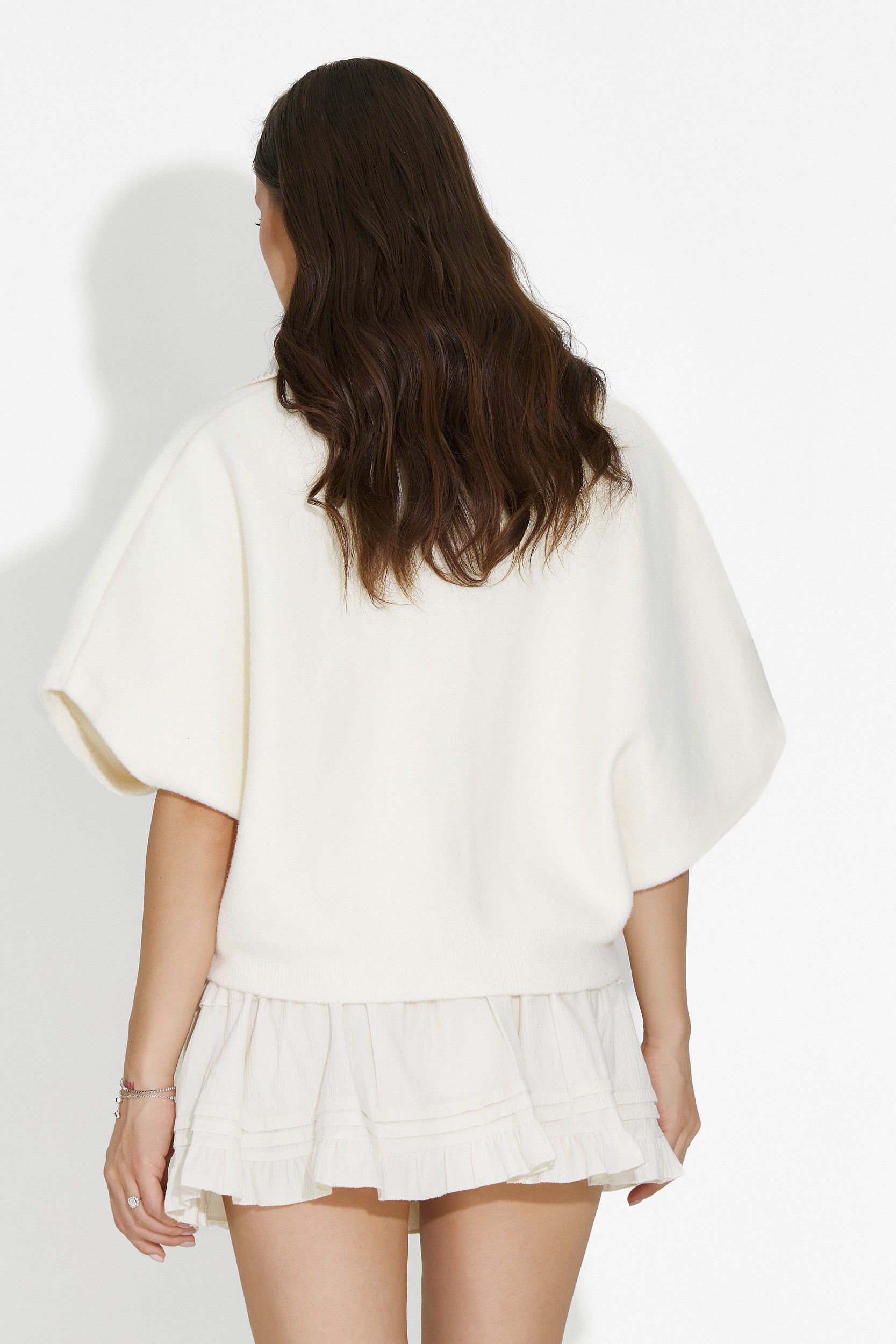 Кежуал дамска пола в бежово от Sinoma Bogas