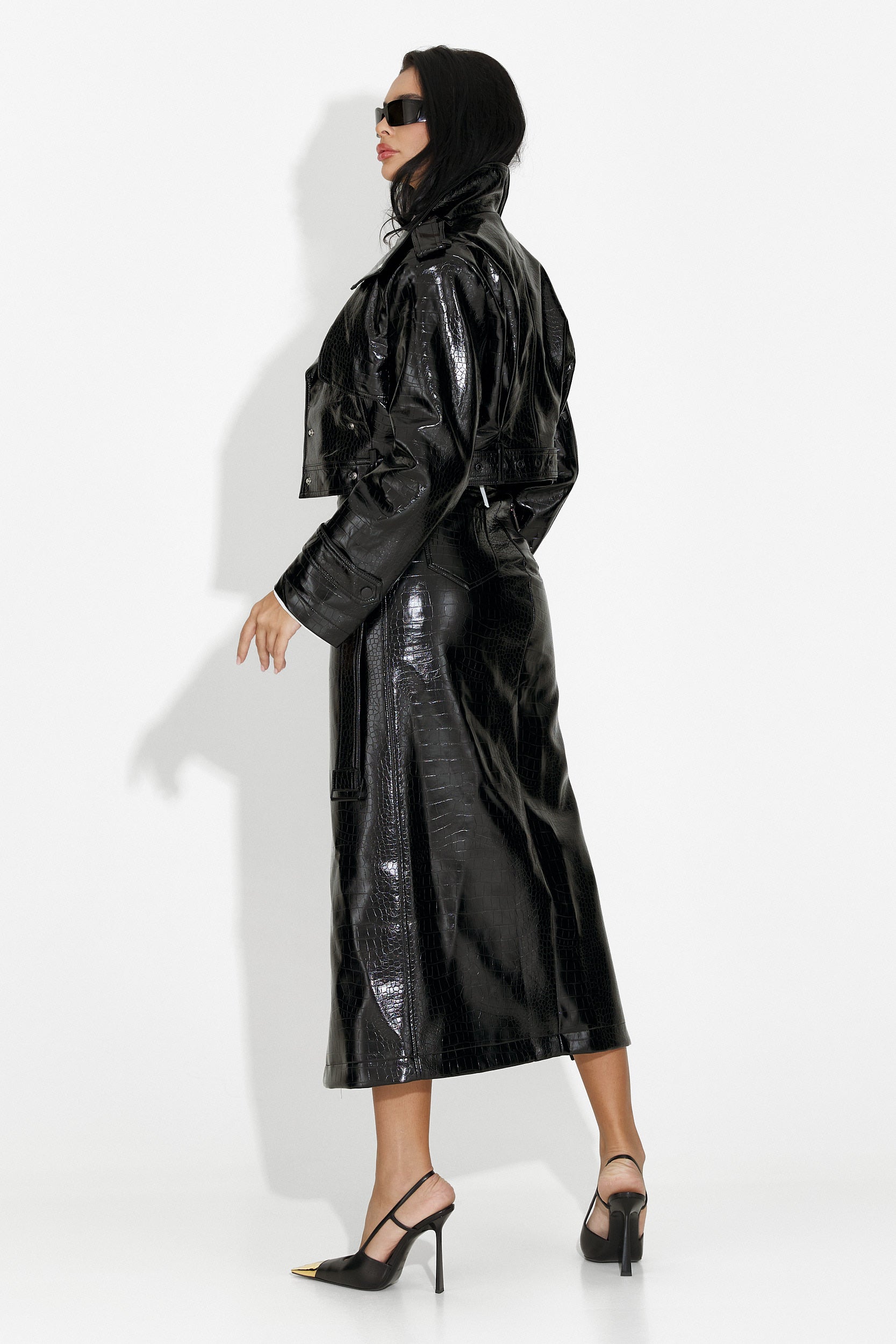 Елегантна дамска пола Nubira Bogas в черно