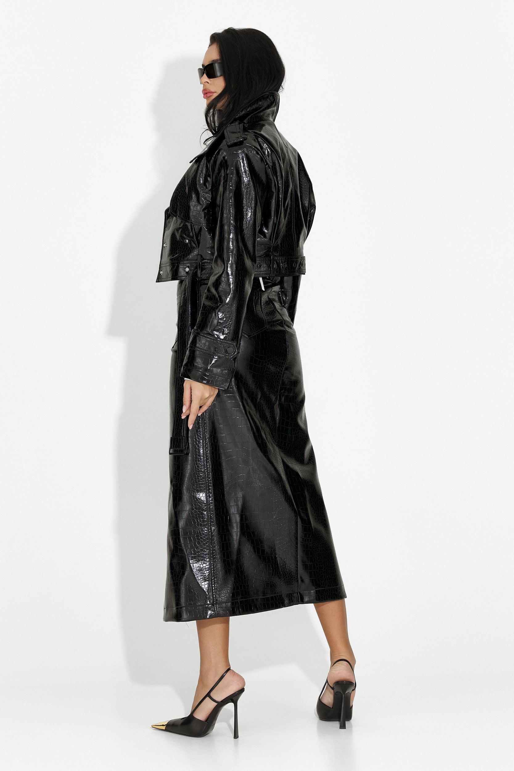 Елегантна дамска пола Nubira Bogas в черно