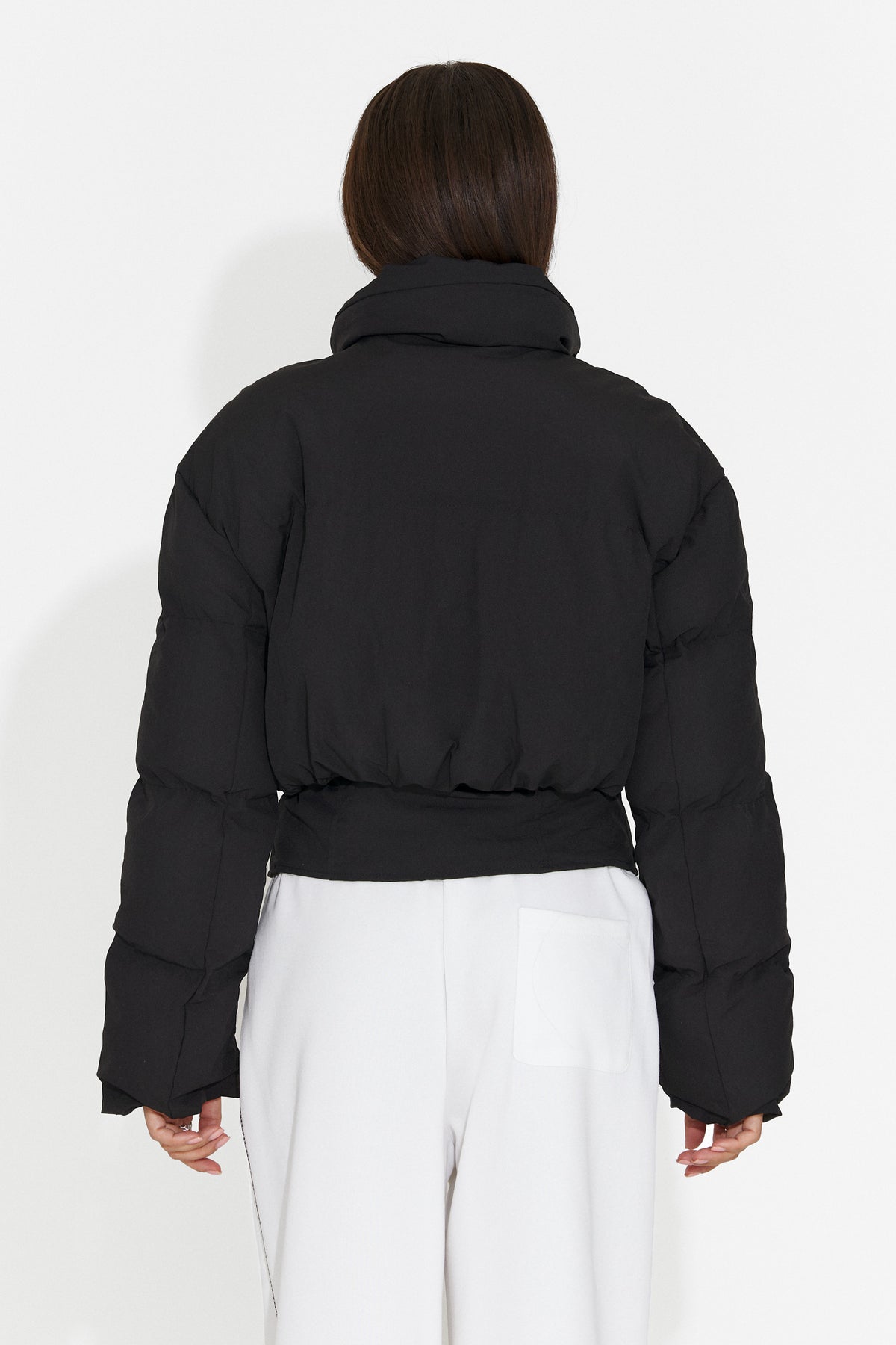 Geaca casual neagra Briouna Bogas