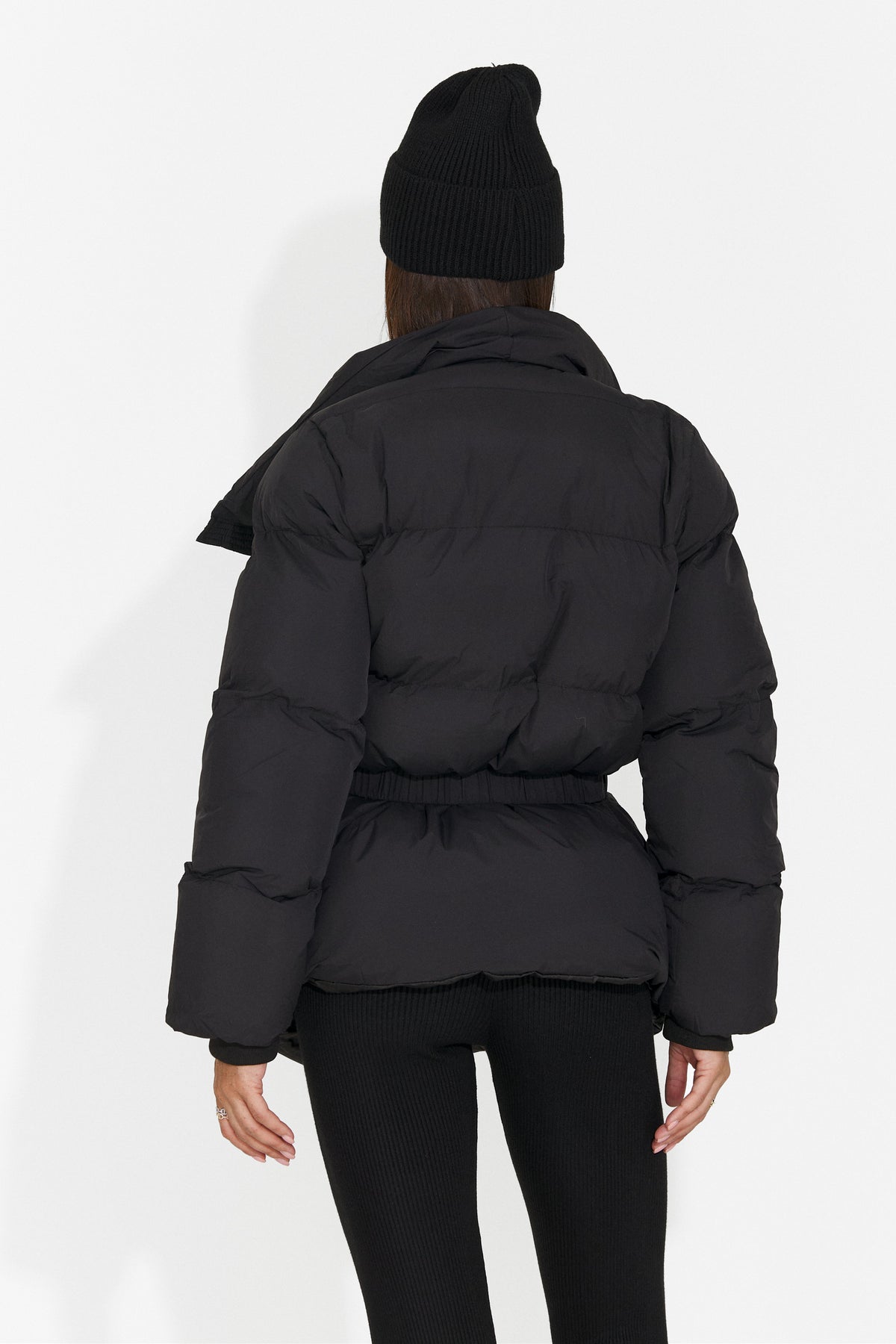 Geaca casual neagra Ranoueria Bogas