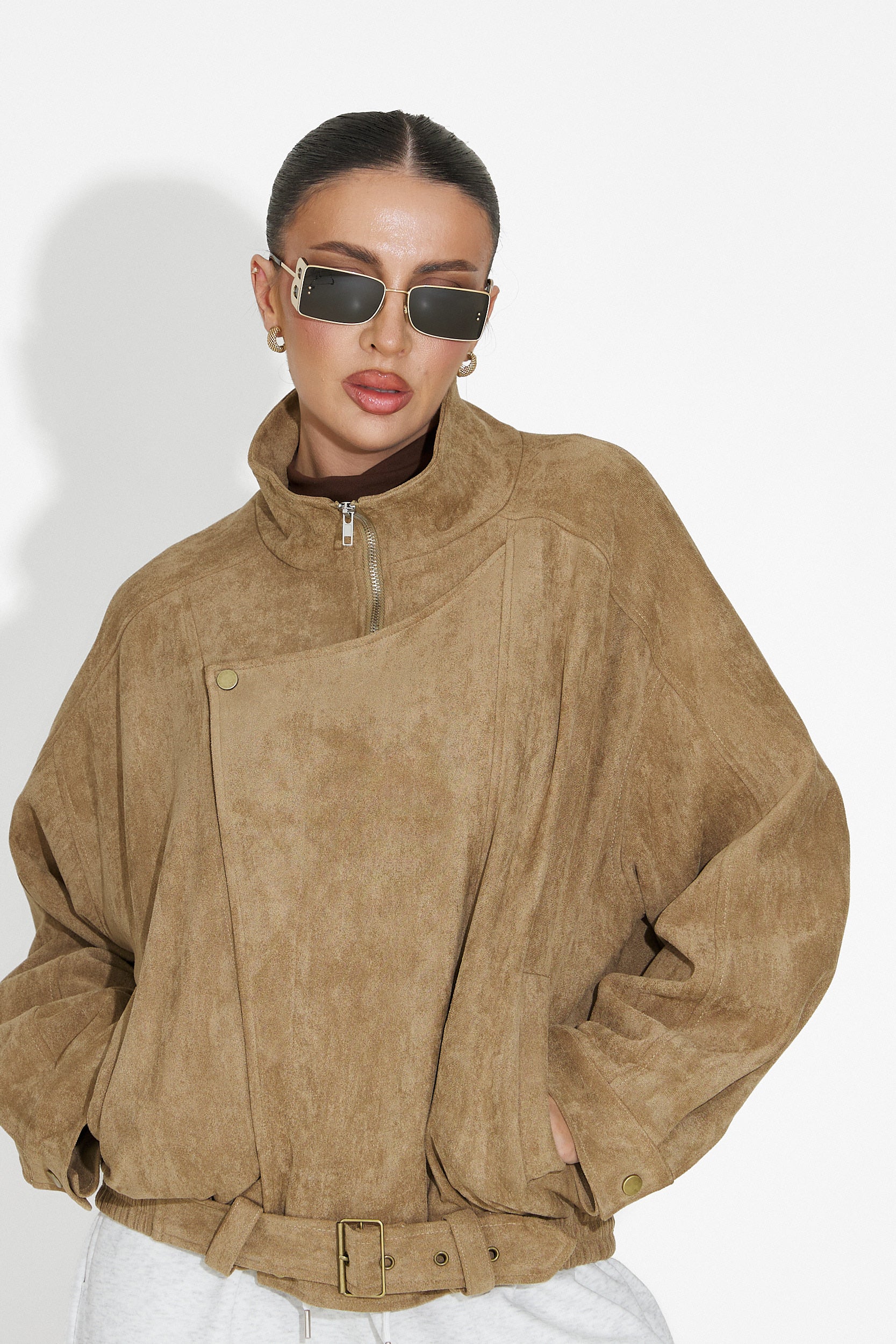 Дамско кежуал бежово яке Ismoria Bogas