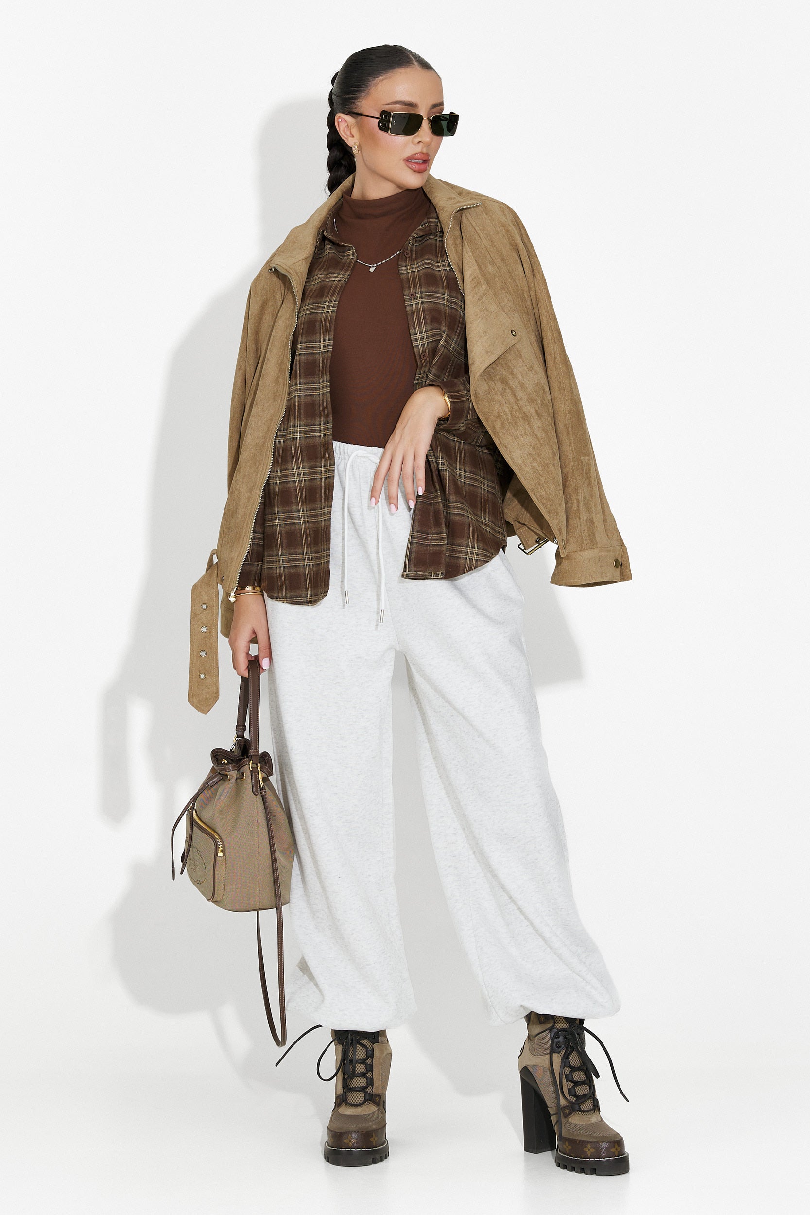 Дамско кежуал бежово яке Ismoria Bogas