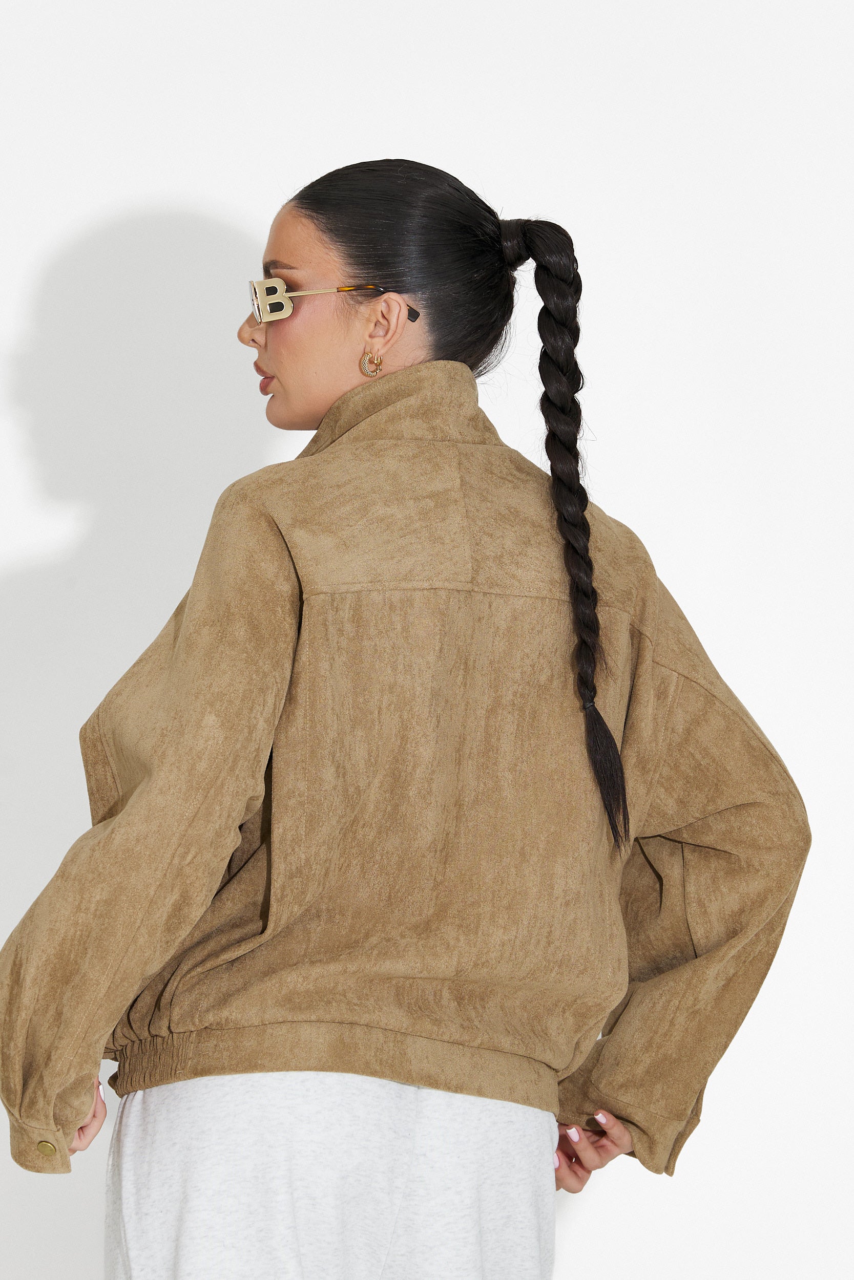 Дамско кежуал бежово яке Ismoria Bogas