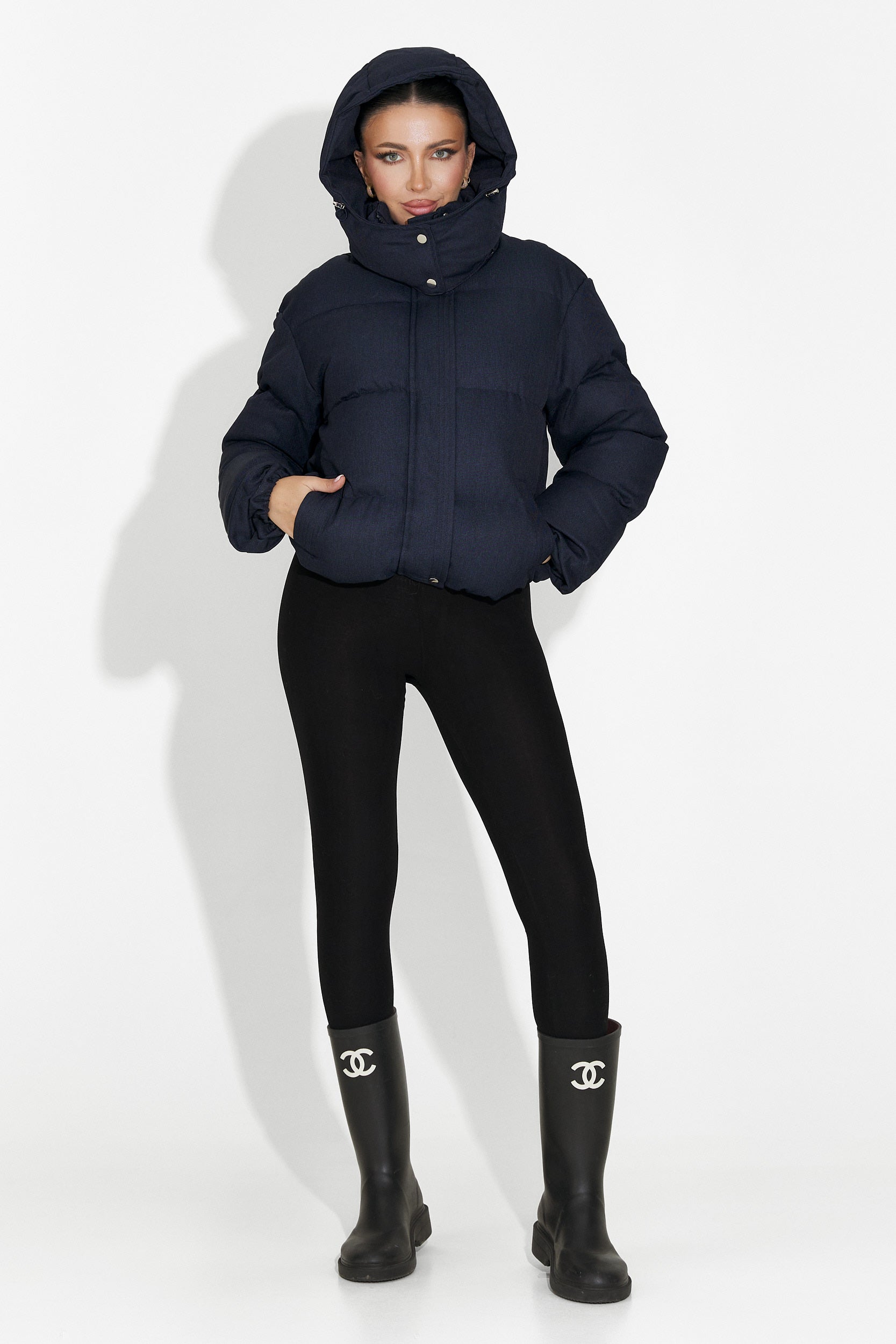 Дамско спортно яке в тъмносиньо Luisana Bogas