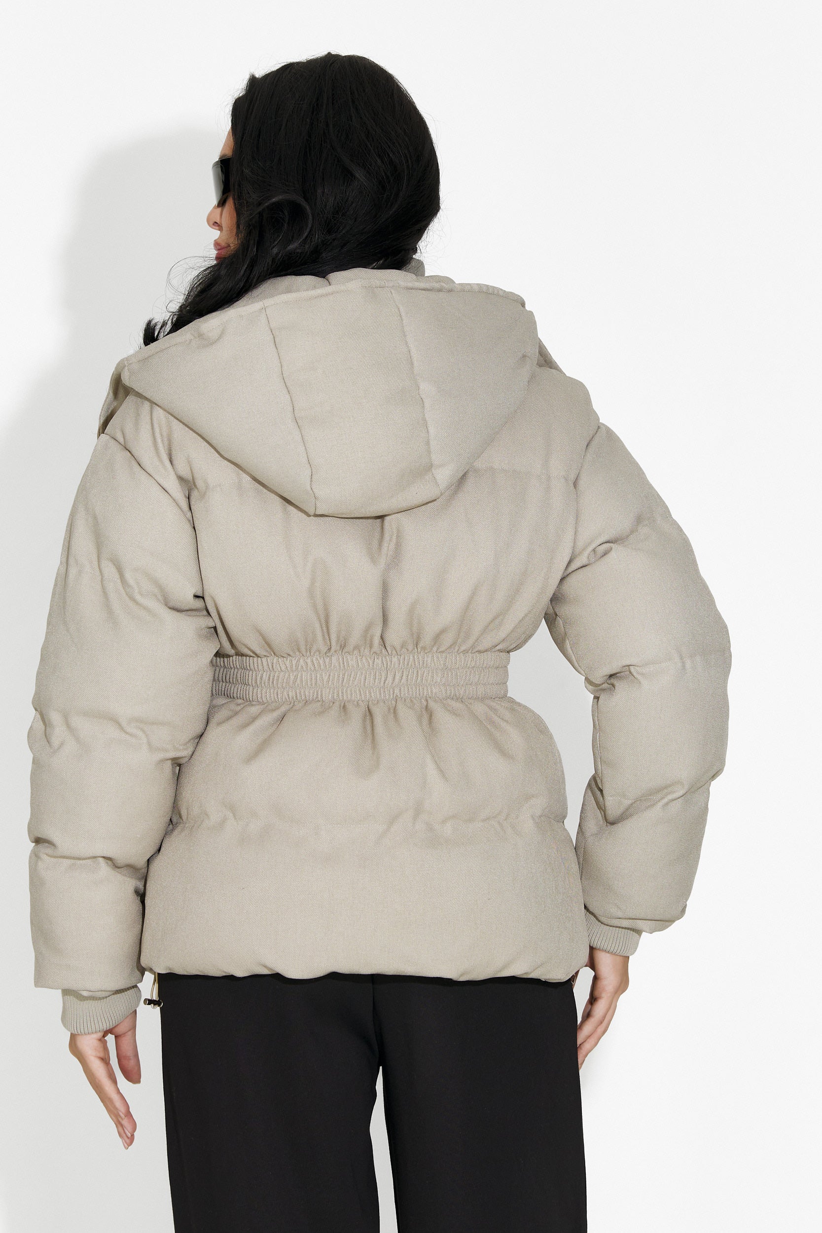 Сиво дамско спортно яке Savrina Bogas