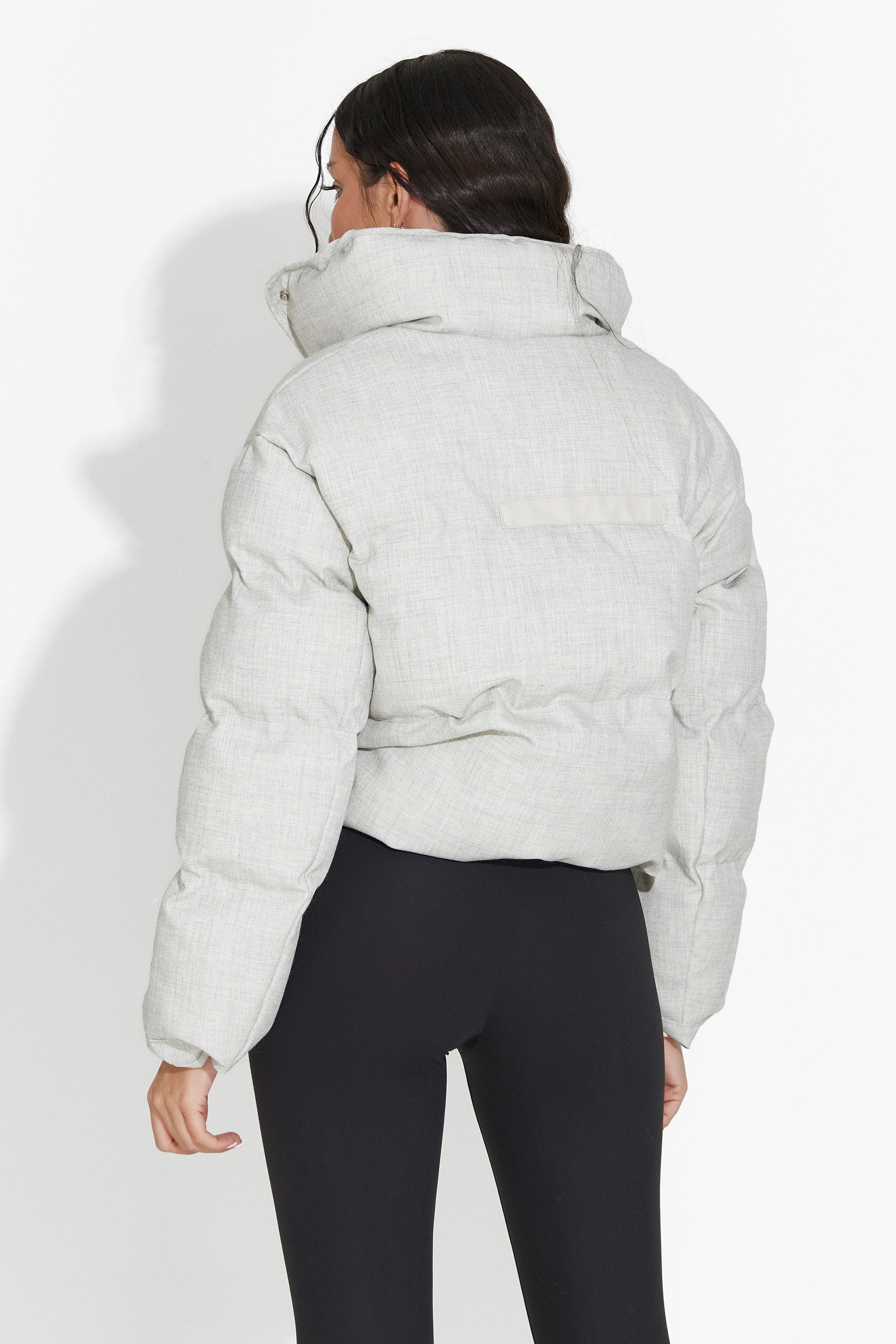 Сива ежедневна дамска яке Elvora Bogas