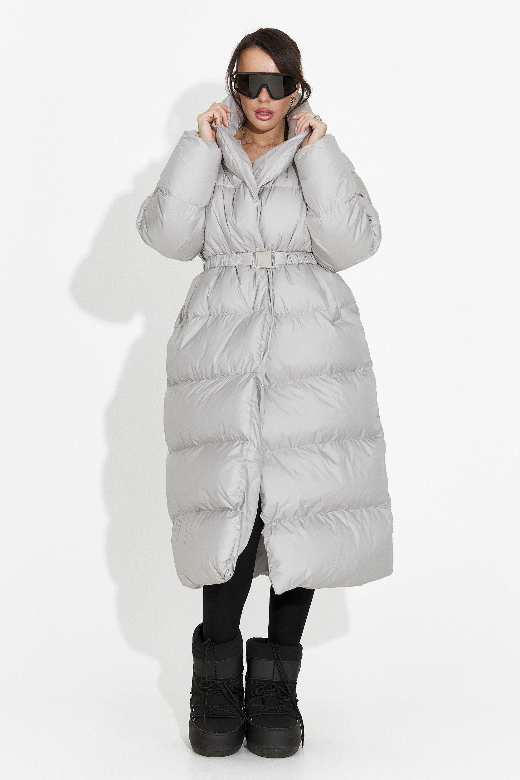 Сива дамска ежедневна яке Kisalia Bogas