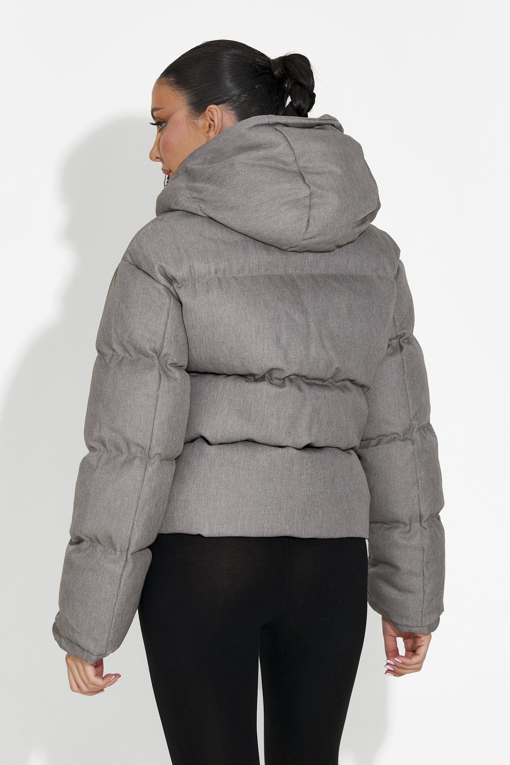 Дамско кежуал сиво яке Luisana Bogas