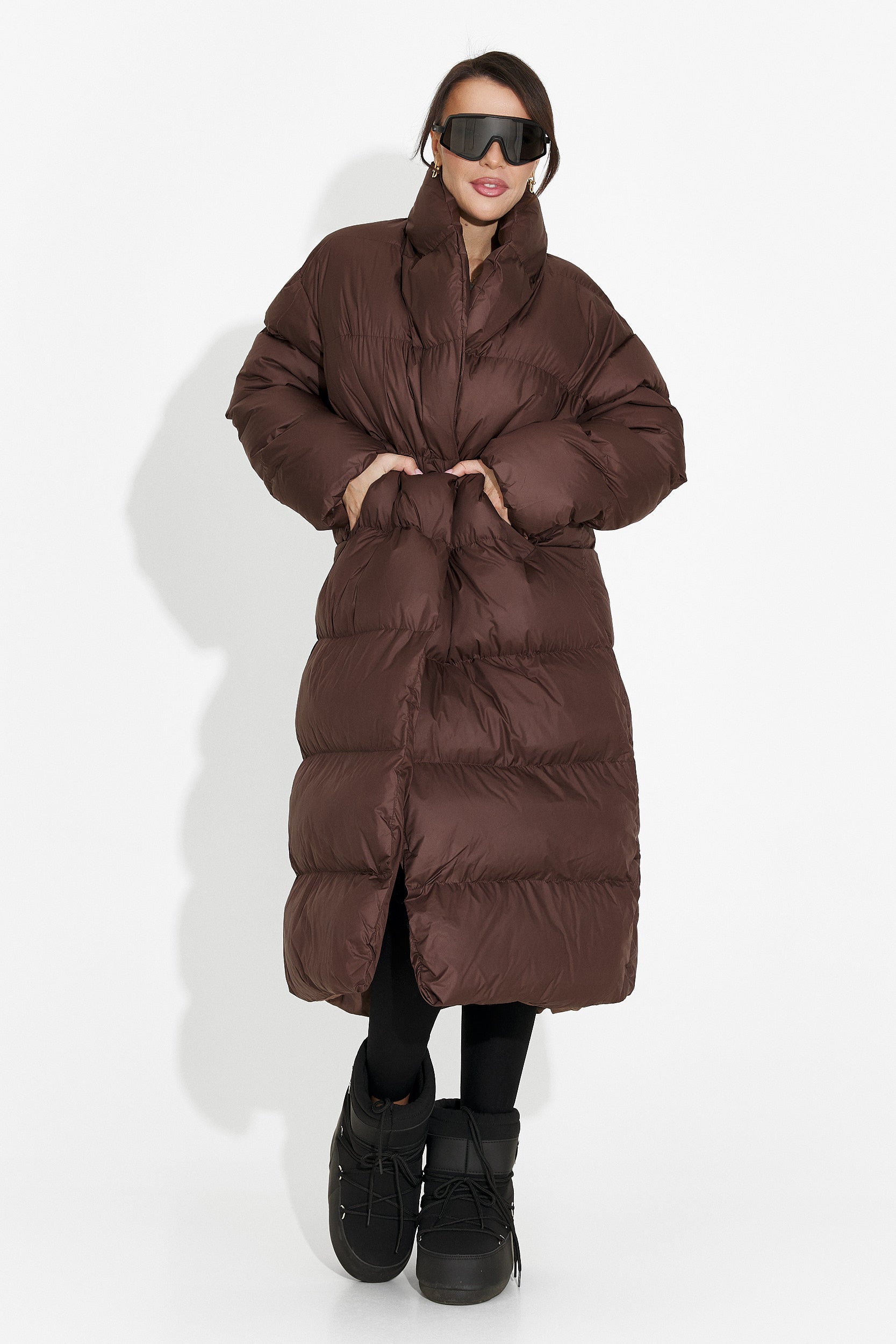 Кафяво дамско ежедневно яке Kisalia Bogas