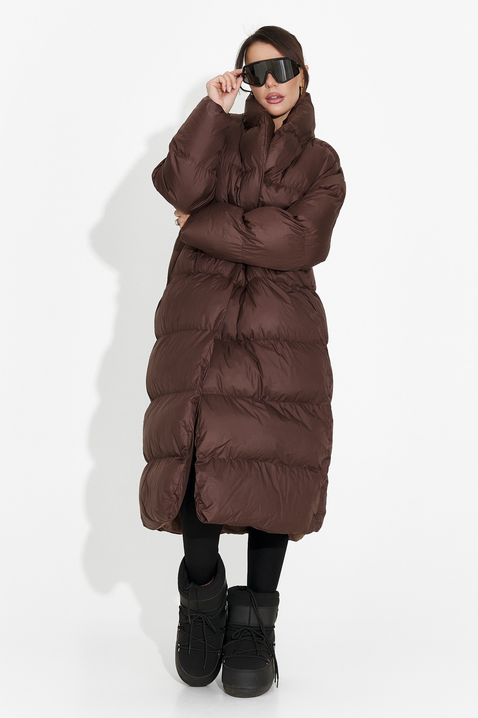 Кафяво дамско ежедневно яке Kisalia Bogas