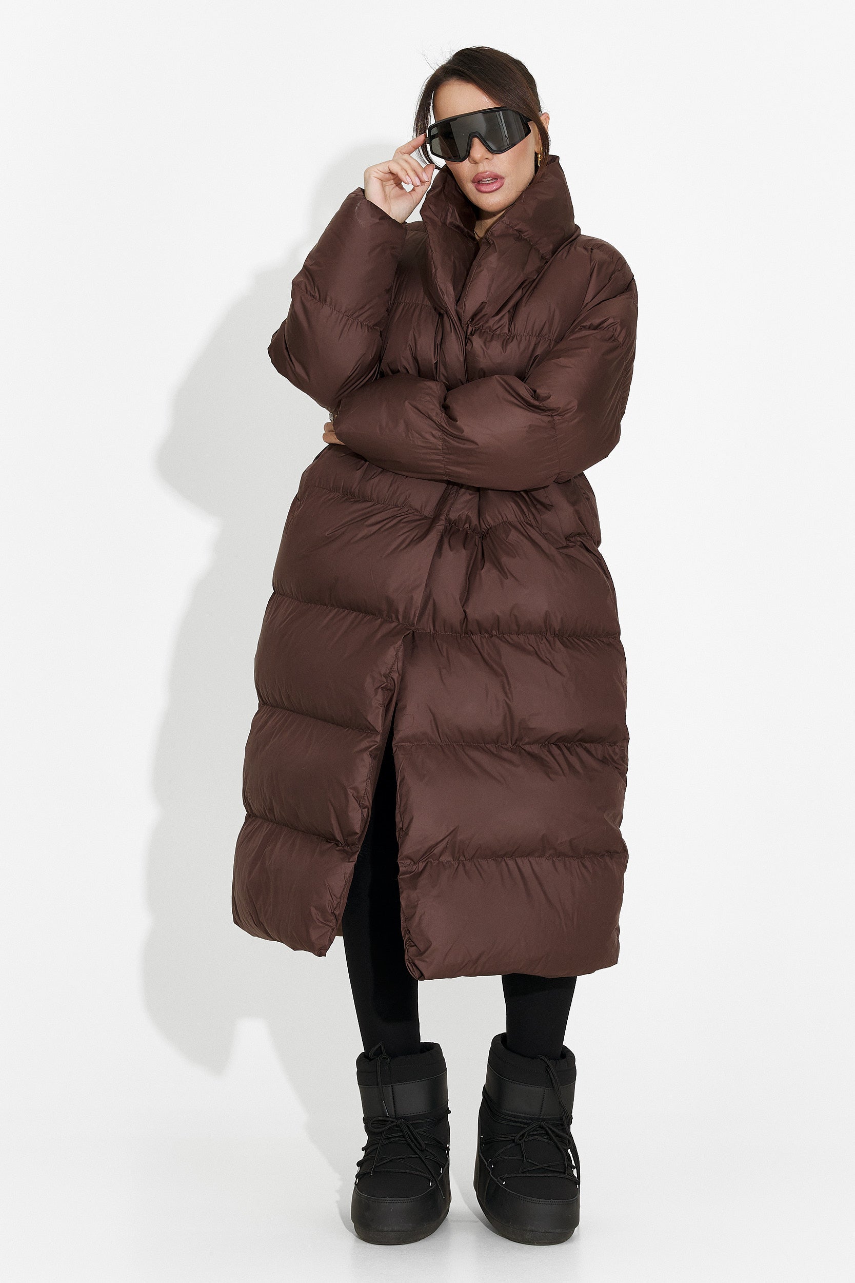 Кафяво дамско ежедневно яке Kisalia Bogas