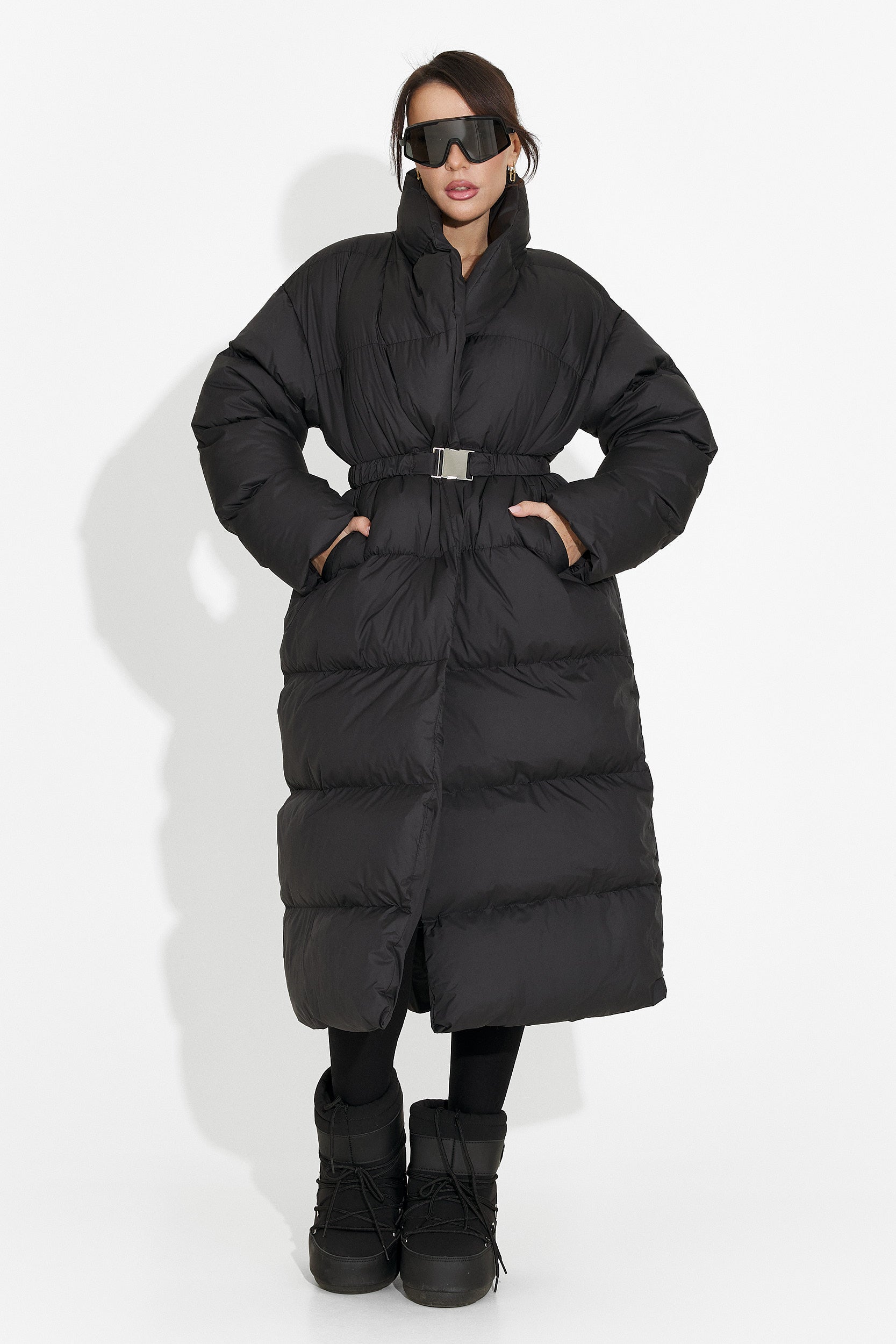 Дамско черно ежедневно яке Kisalia Bogas