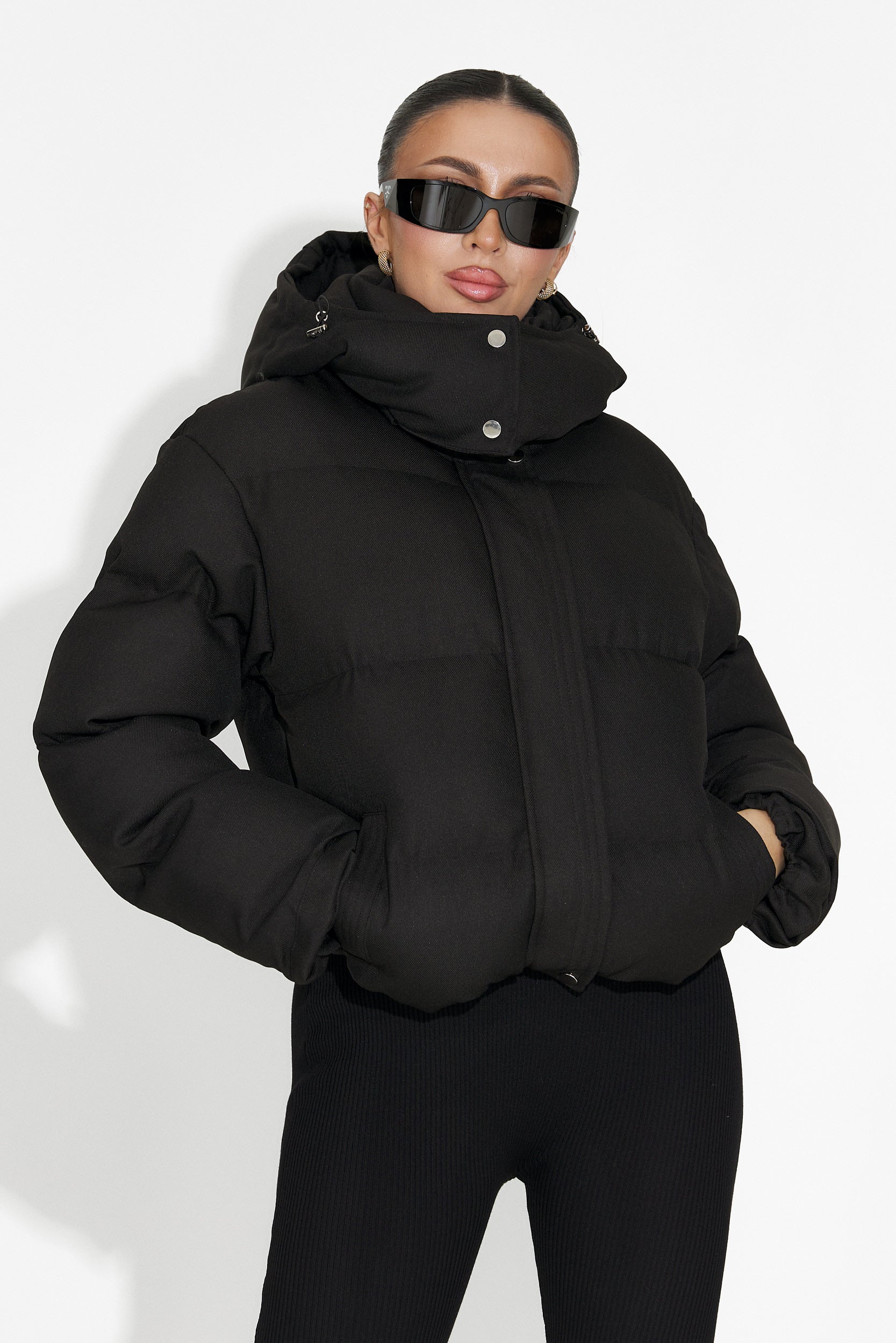 Дамско кежуал яке Luisana Bogas в черно