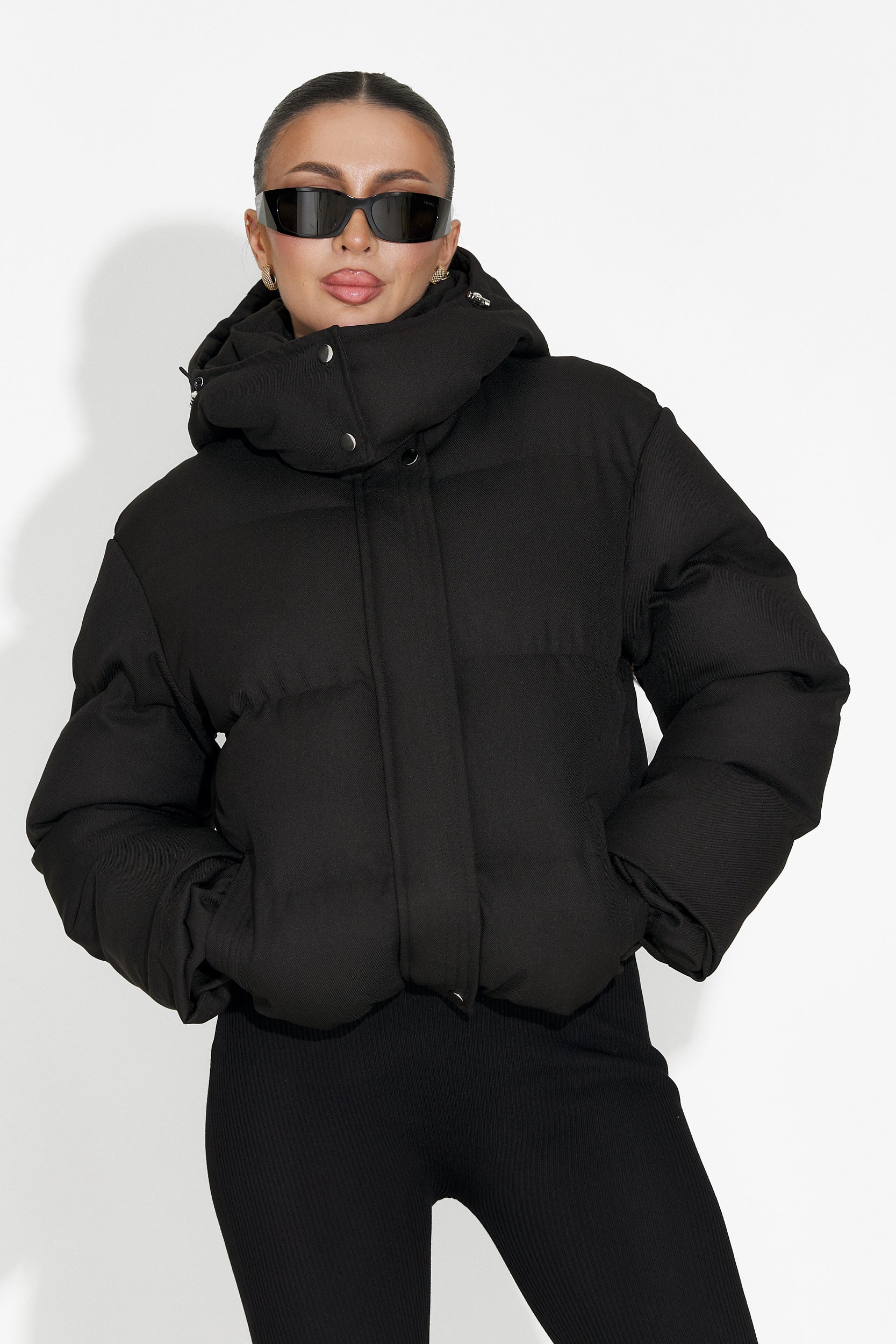 Дамско кежуал яке Luisana Bogas в черно