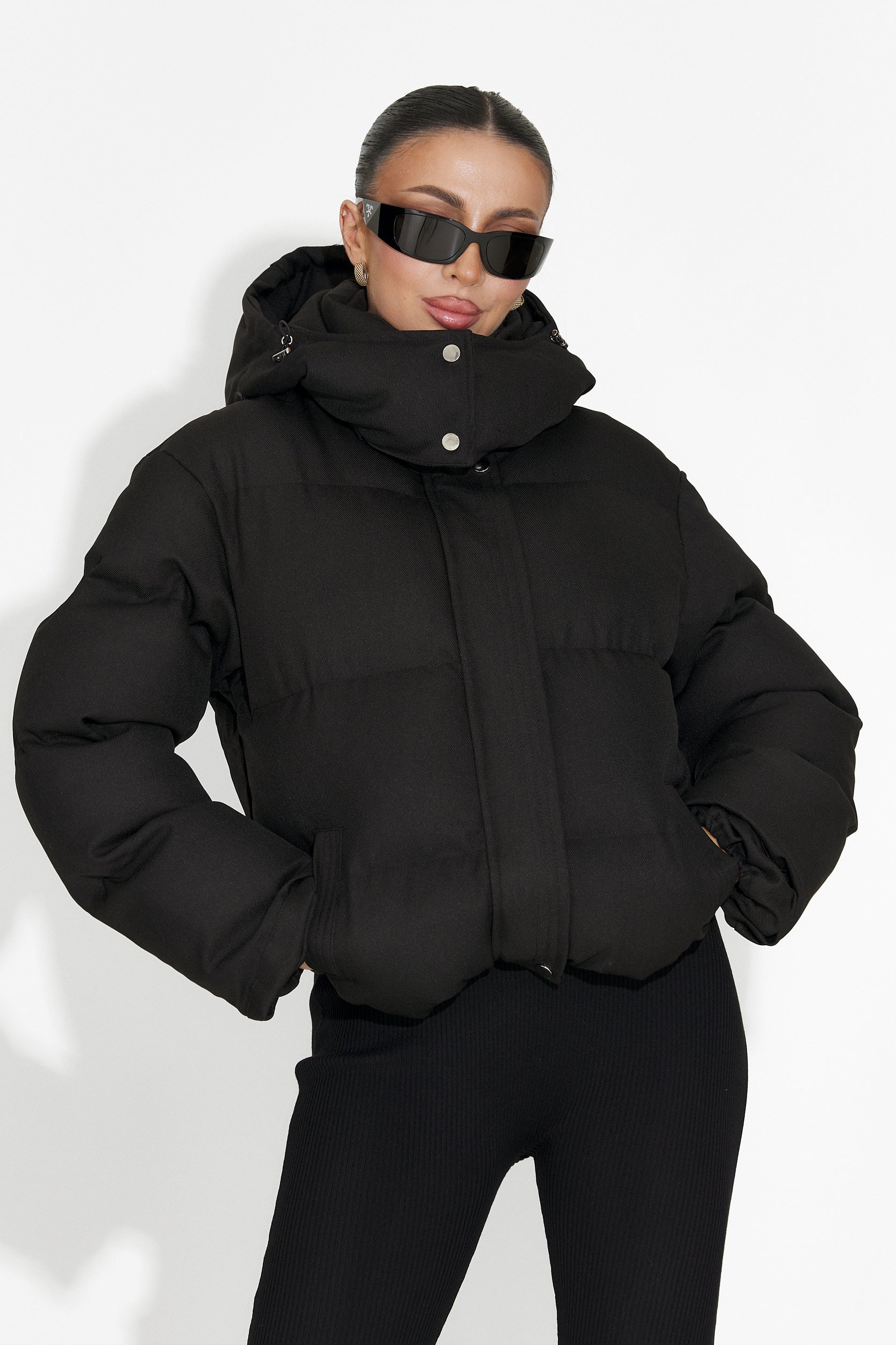 Дамско кежуал яке Luisana Bogas в черно