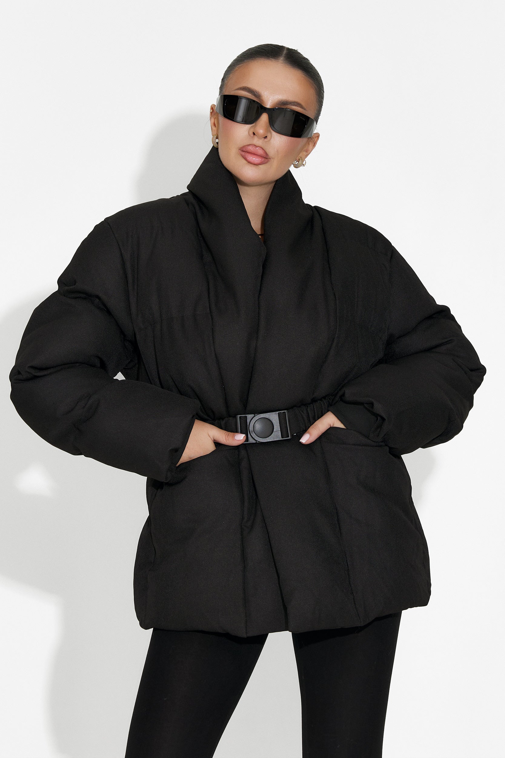 Черно дамско яке Kathea Bogas