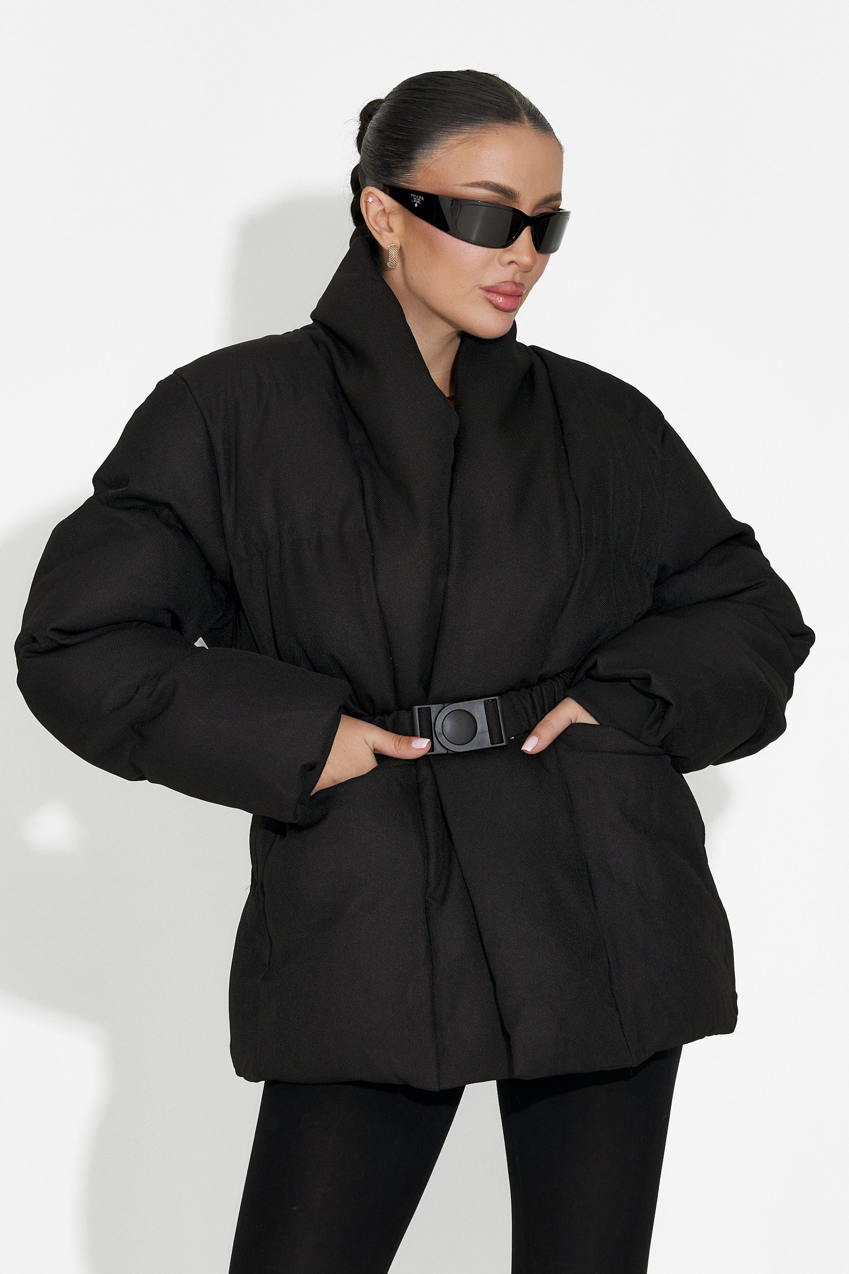 Черно дамско яке Kathea Bogas