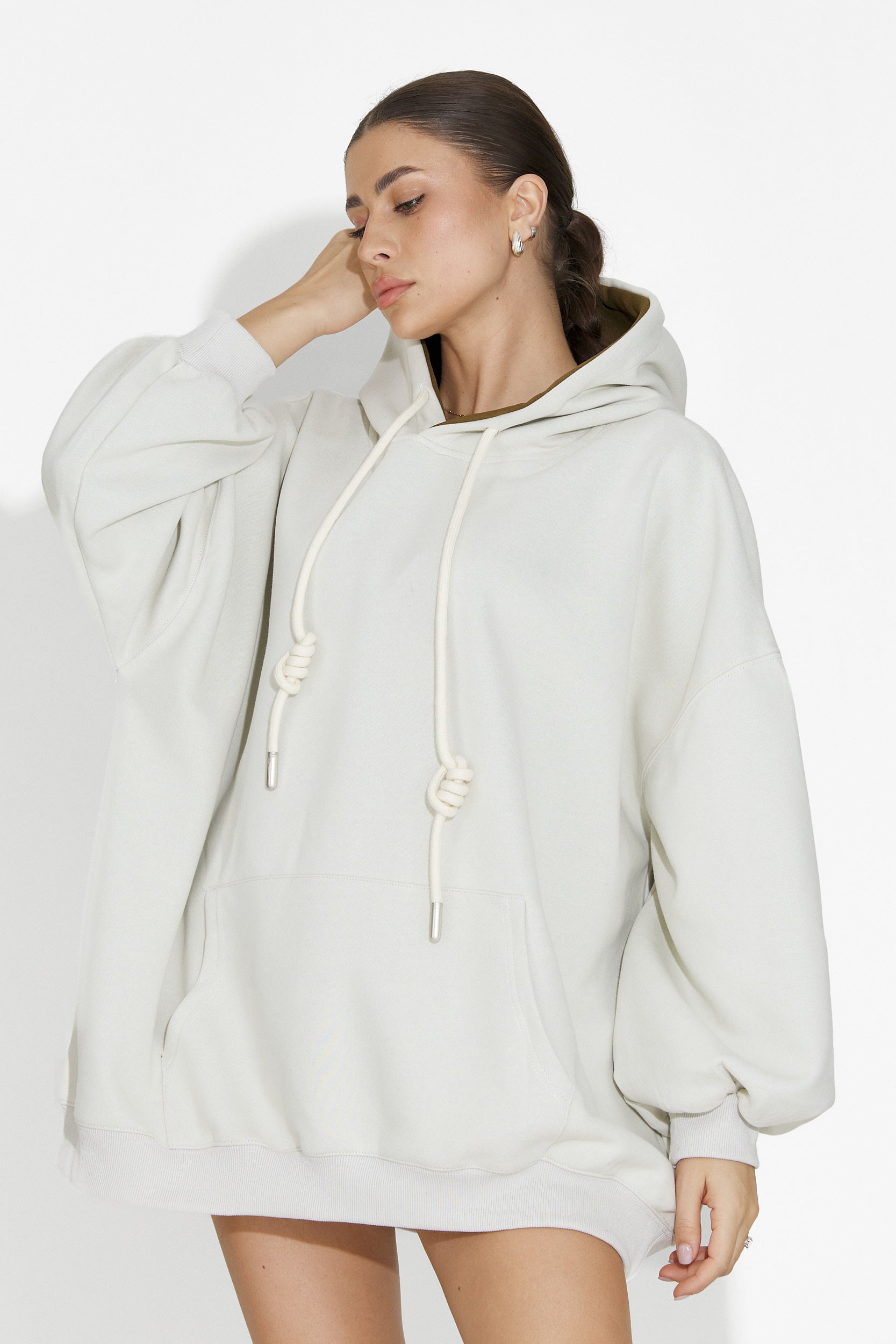 Дамско спортно яке в каки Noblesa Bogas