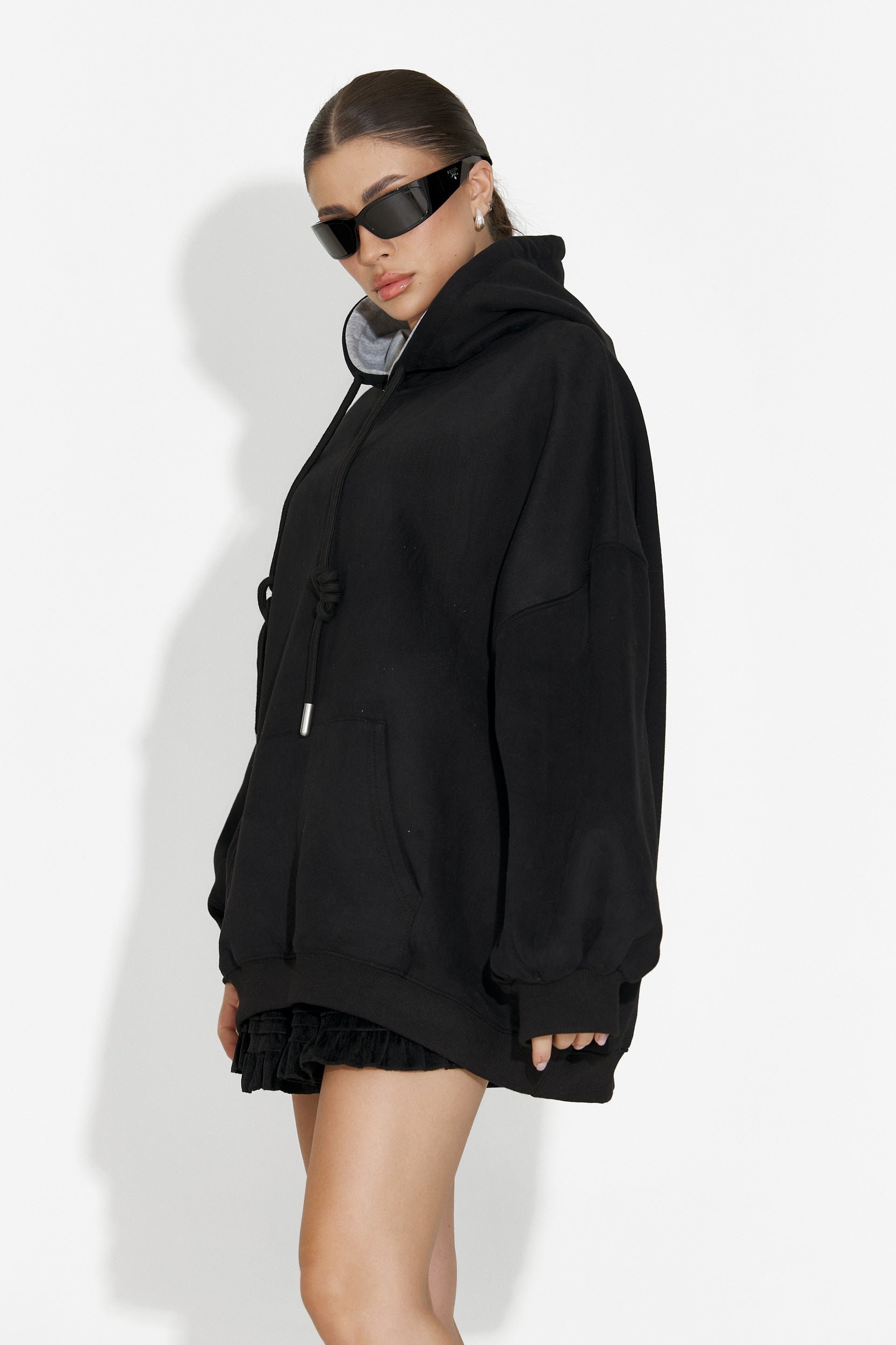 Дамско ежедневно черно яке Noblesa Bogas