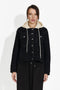 Дамско ежедневно черно яке Mirtha Bogas