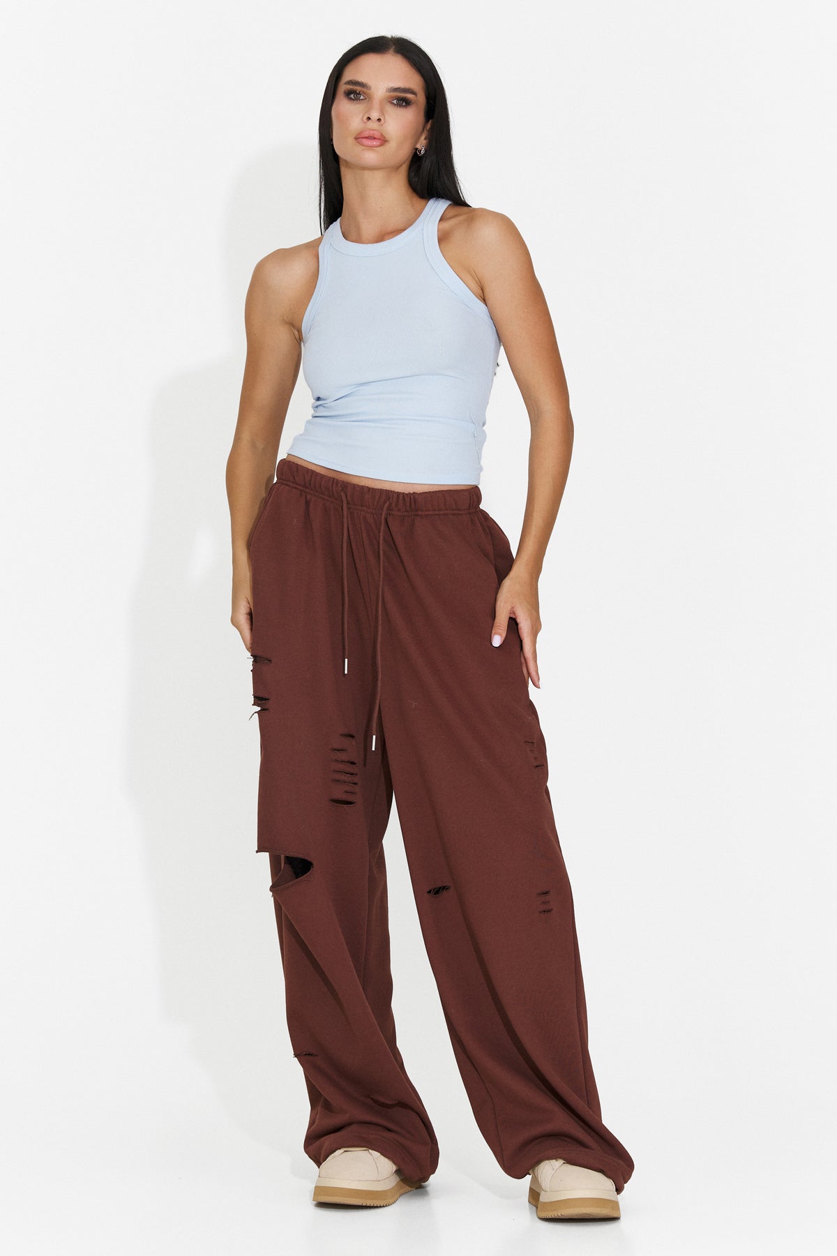 Maiou casual bleu Tryliyova Bogas