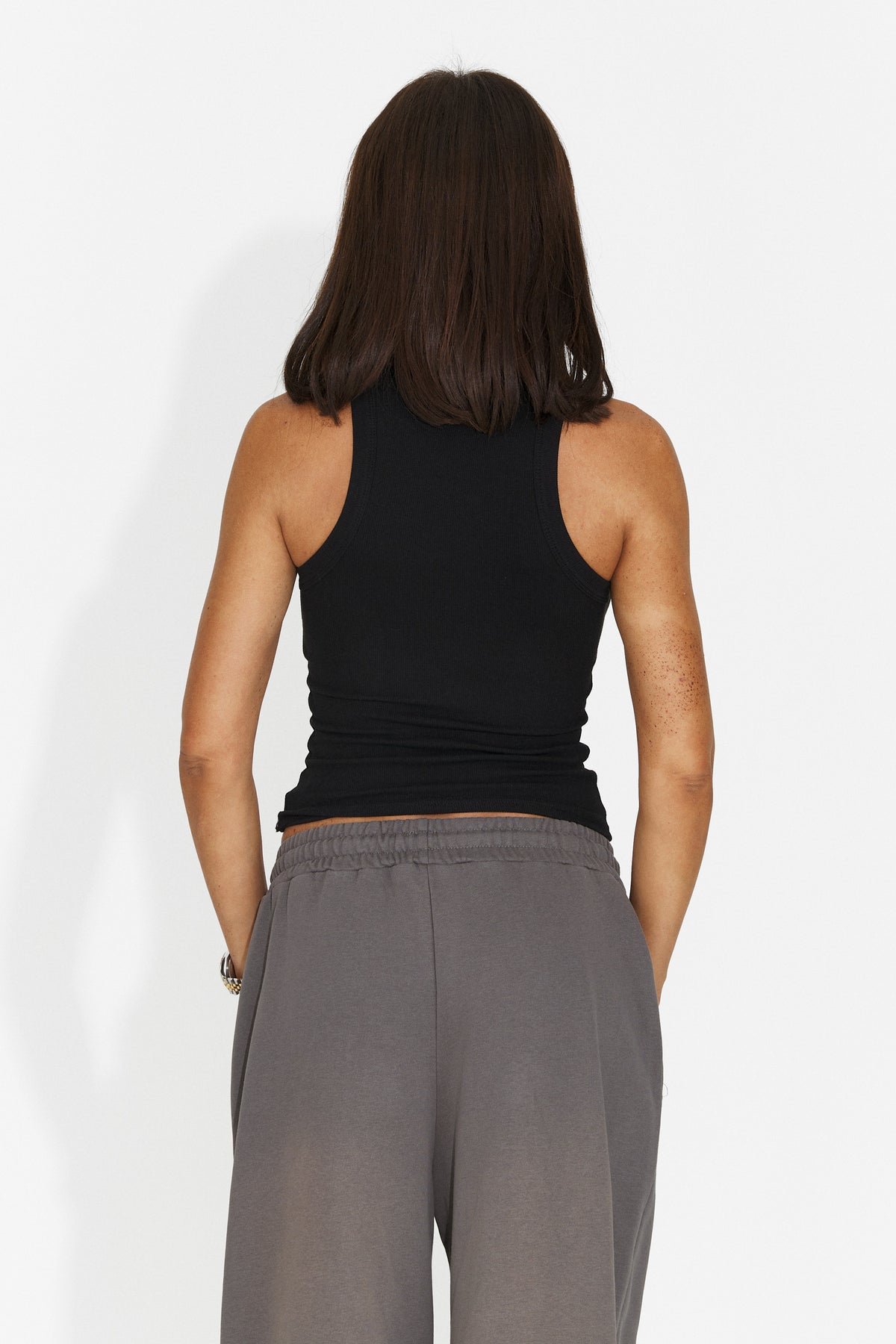 Maiou casual negru Tryliyova Bogas