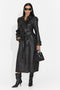 Palton elegant negru Sliaura Bogas