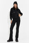Pantaloni casual negri Trivaielia Bogas