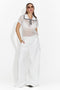 Дамски бели ежедневни панталони Zarania Bogas