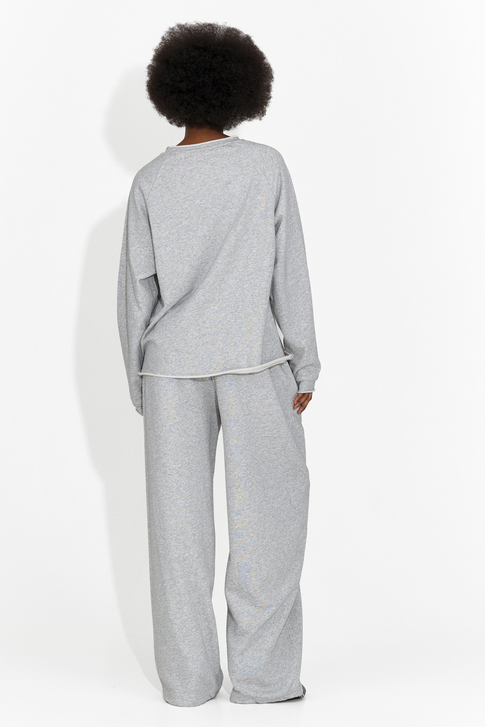 Сива дамска ежедневна блуза Kapia Bogas