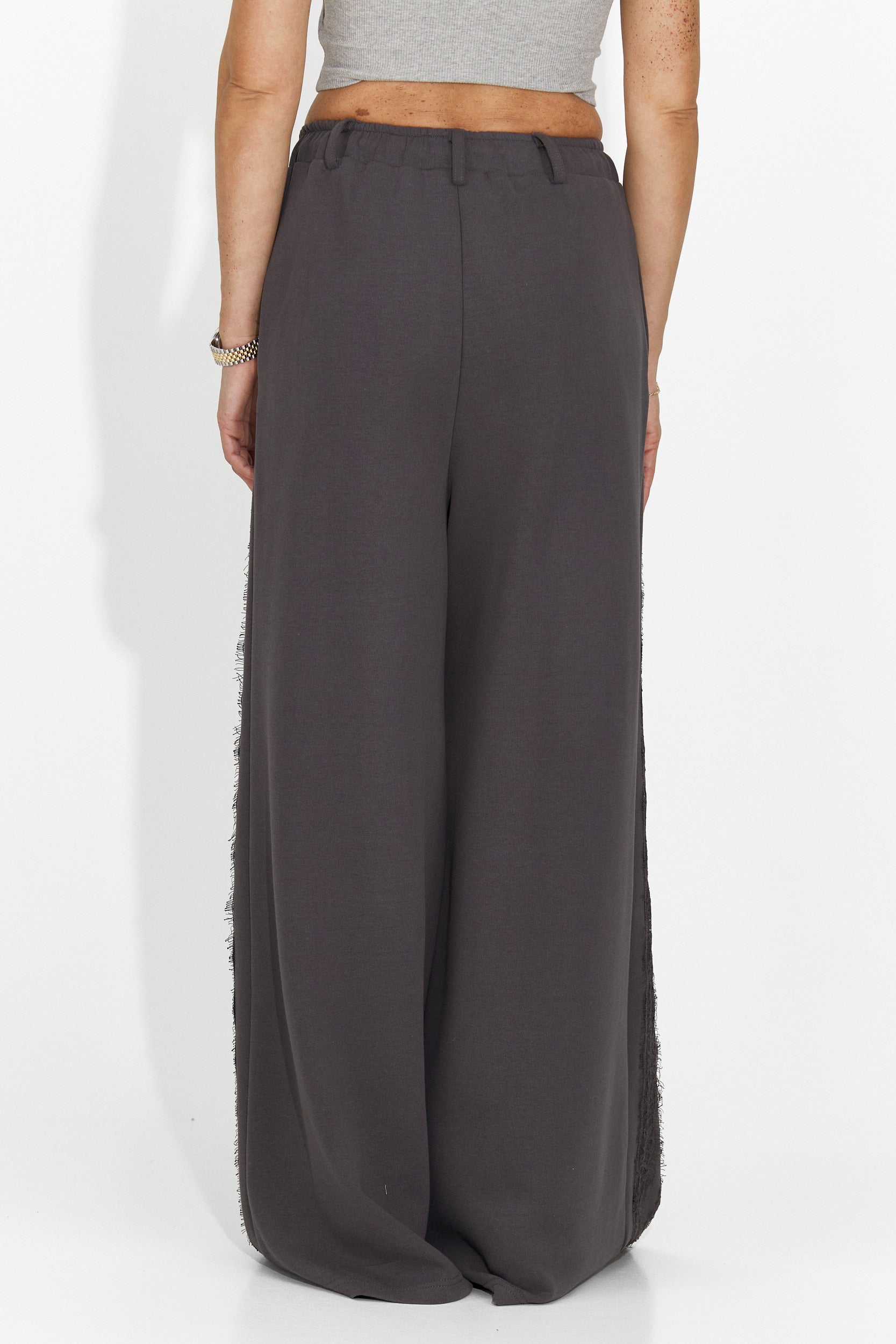 Дамски ежедневни панталони в сиво Zarania Bogas