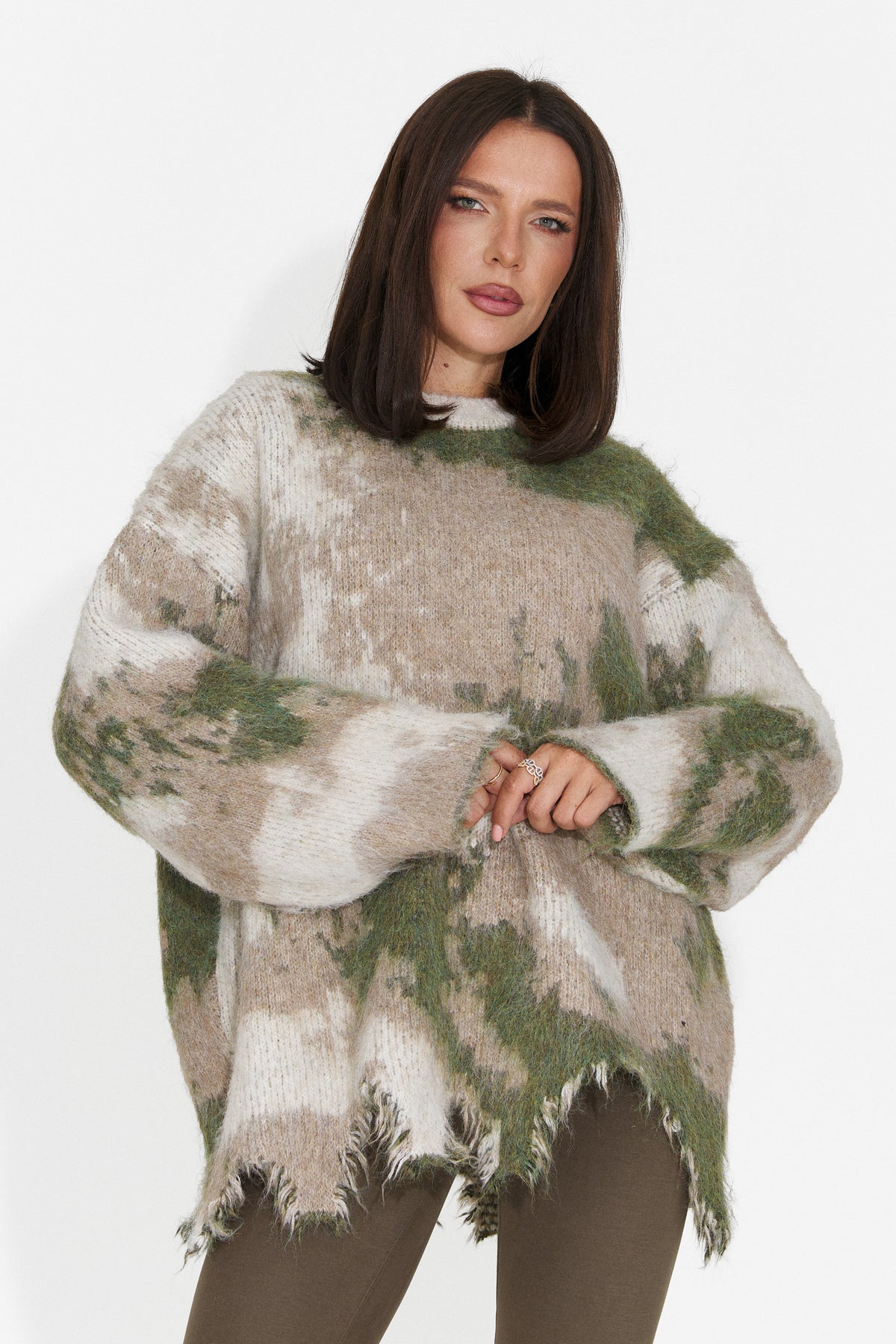 Pulover verde Lasleva Bogas