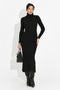 Черна дамска миди рокля Patrisia Bogas