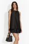 Rochie dama scurta neagra Mylanca Bogas