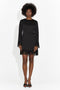 Къса черна дамска рокля Olmaria Bogas