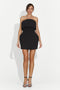 Къса черна дамска рокля Otovi Bogas