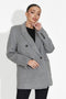Елегантно дамско сако в сиво Novelia Bogas