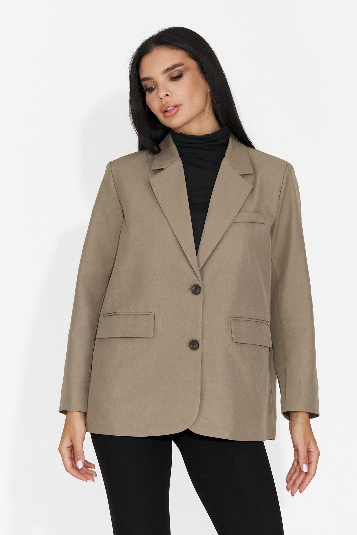 Sacou elegant bej Ceramiyra Bogas